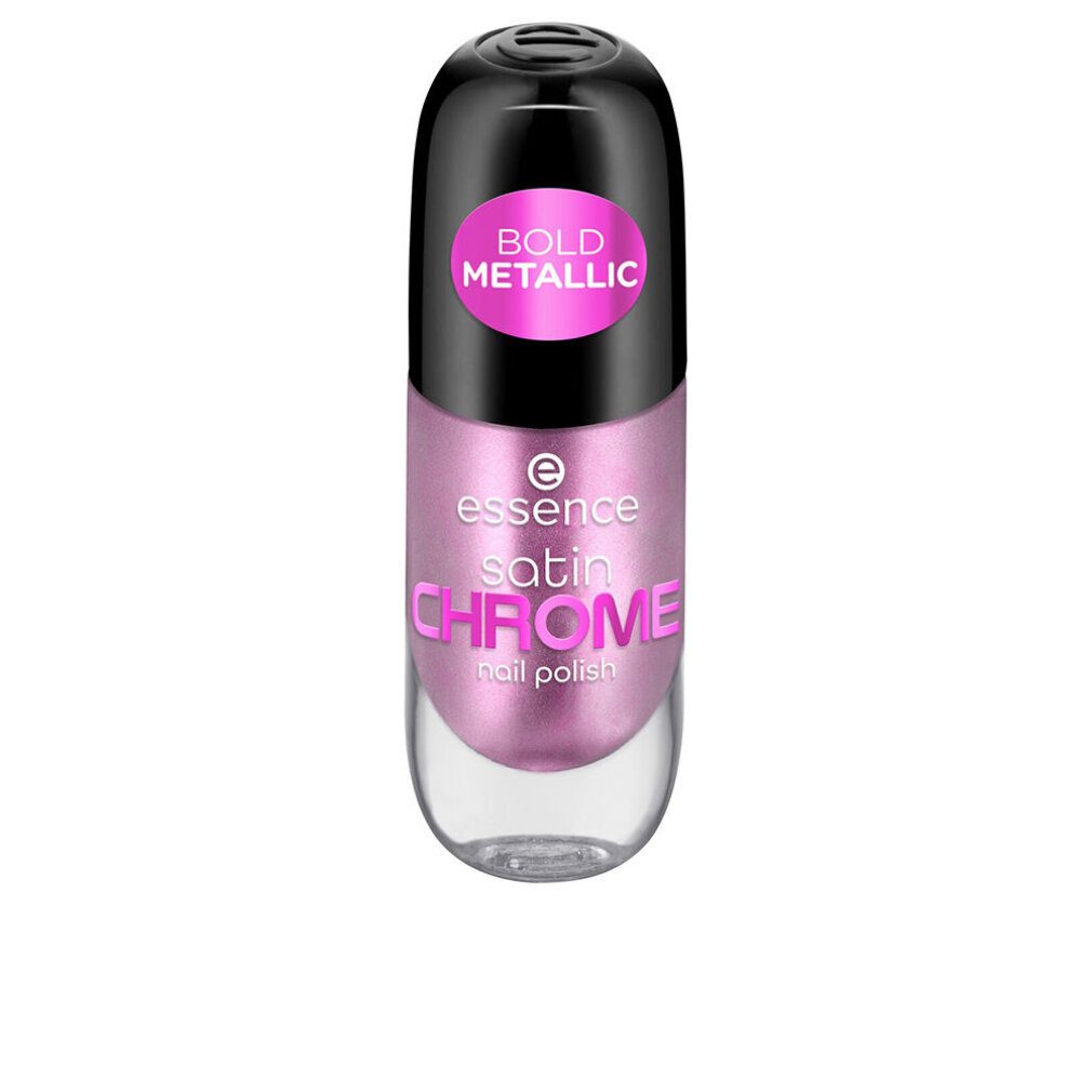 Essence Nageldesign Zubehör SATIN CHROME Nagellack #02-Künstliche Pinktelligenz