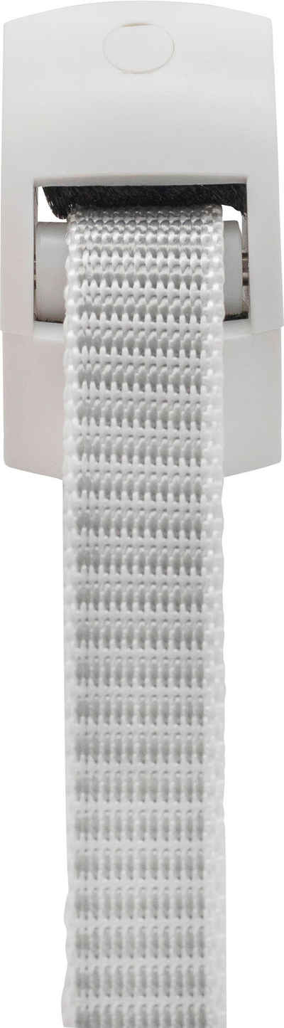 SCHELLENBERG Rollladen-Gurtführung »DUO Maxi«, für max. 2,3 cm Gurtbreite, 1-St., Gurtführung mit Zugluftdichtung und Gurtleitrolle, Maße: 34x61x15 mm