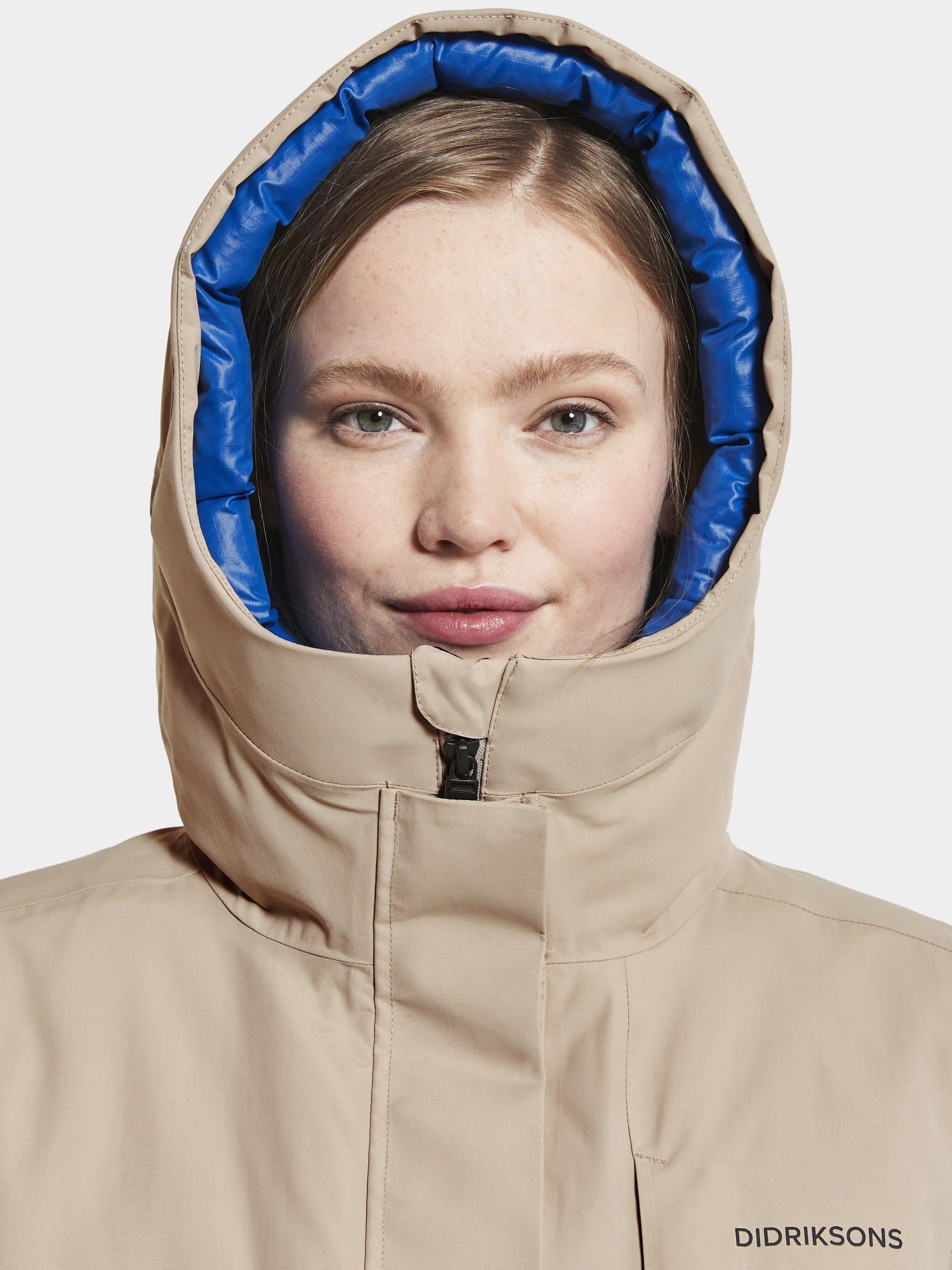 Parka Parka Parka W Didriksons Didriksons 2 Damen Leya Beige Clay