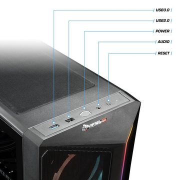 Kiebel Rhino V Pro Gaming-PC (AMD Ryzen 7 AMD Ryzen 7 5800X, RTX 4070, 32 GB RAM, 2000 GB SSD, Wasserkühlung)