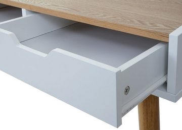 MCW Schreibtisch MCW-A70, Inklusive Ablagefach und 2 Schubladen