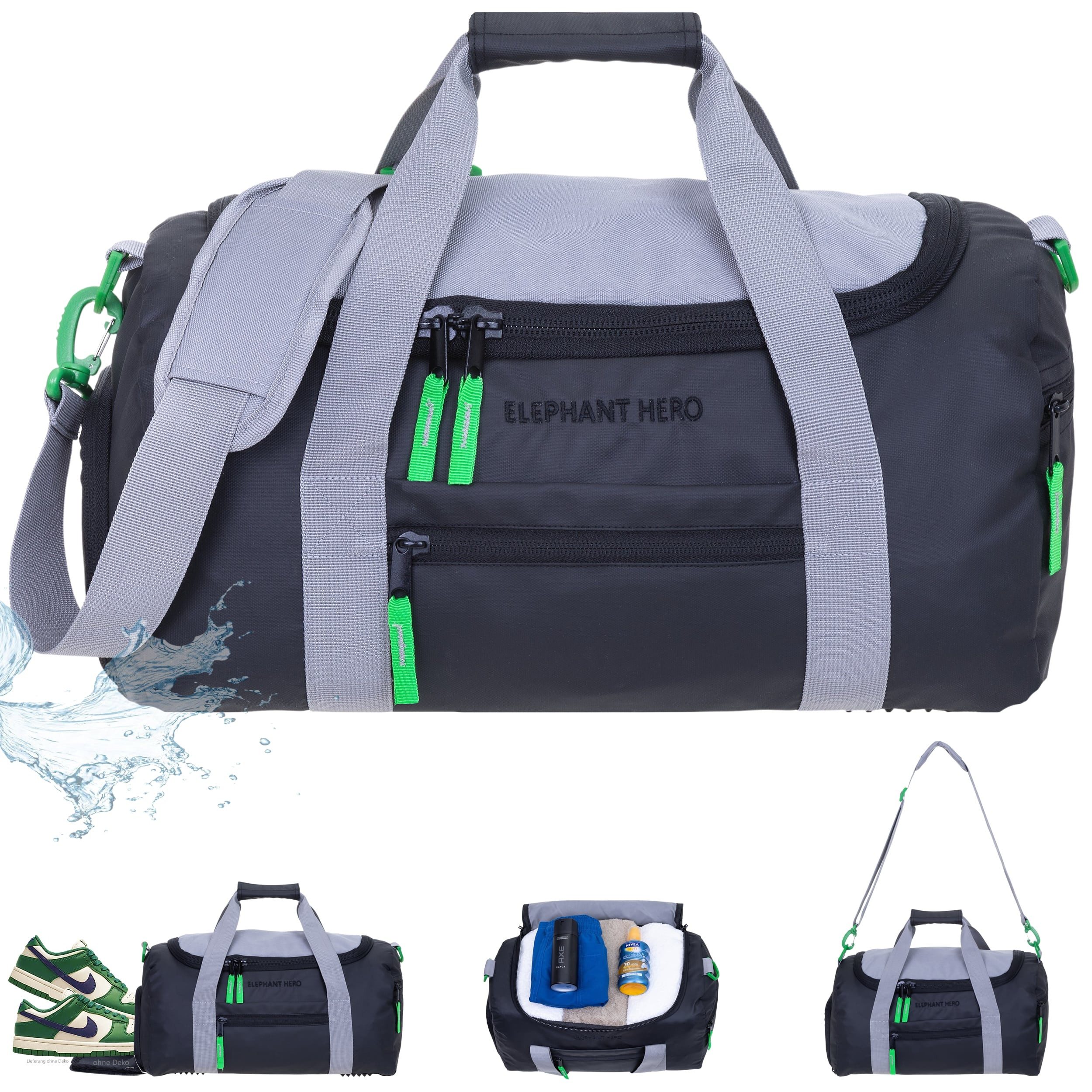 ELEPHANT Schulrucksack Schultrolley Trolley Hero Signature Schulrucksack (3 Teile Set), Rucksacktrolley Schule Rucksack Trolly, Sporttasche, Mäppchen Box +tsm – Bild 5 von 5