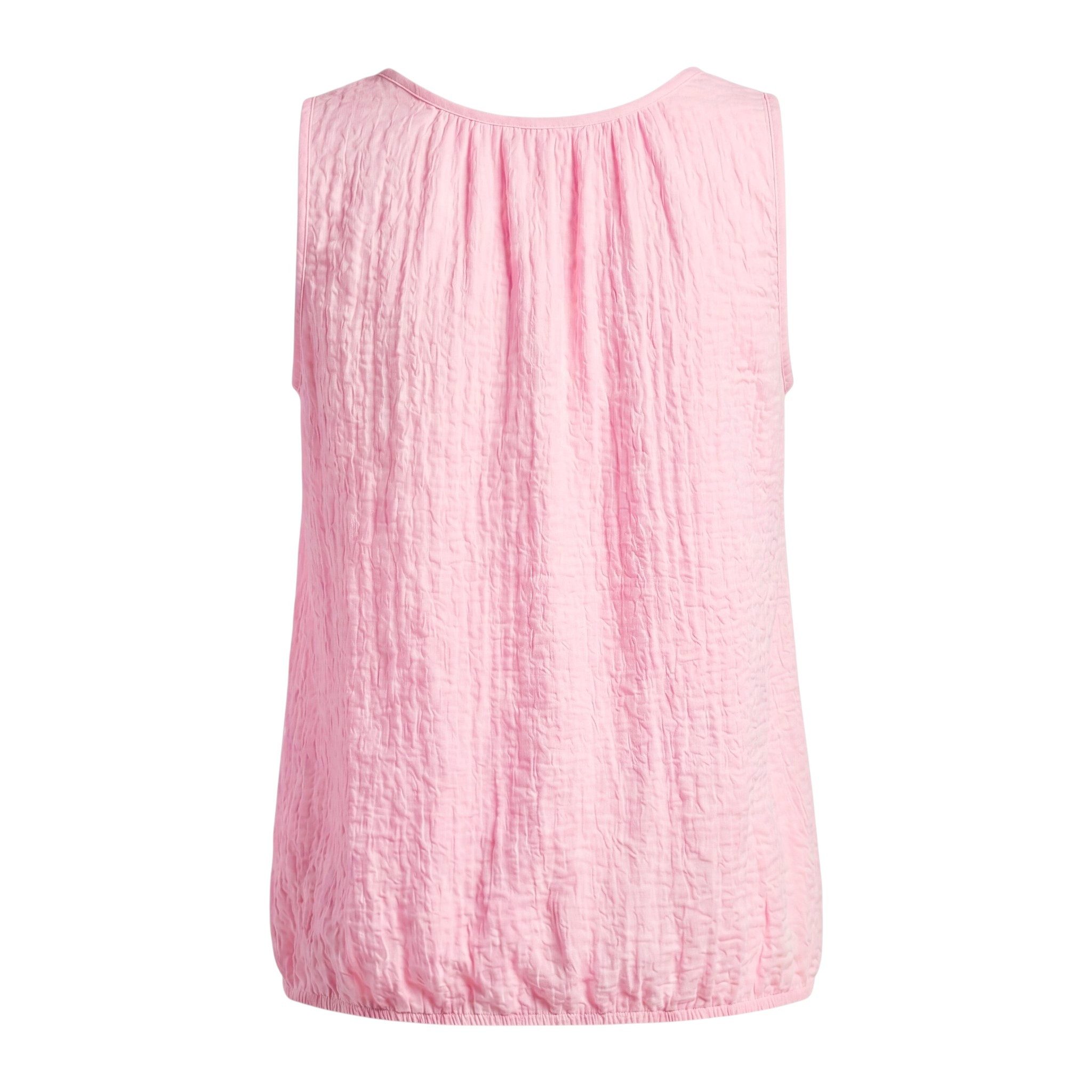 OriginalYou Trägertop Sommertop Damen Stretch Top Freizeit Oberteil Crinkle Look in Unifarben, Crinkle Look, One Size 38-42 – Bild 3 von 3