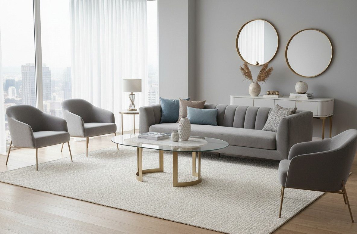 JVmoebel Couchtisch Eleganter Couchtisch im modernen Design für stilvolle Wohnräume, Made in Europa