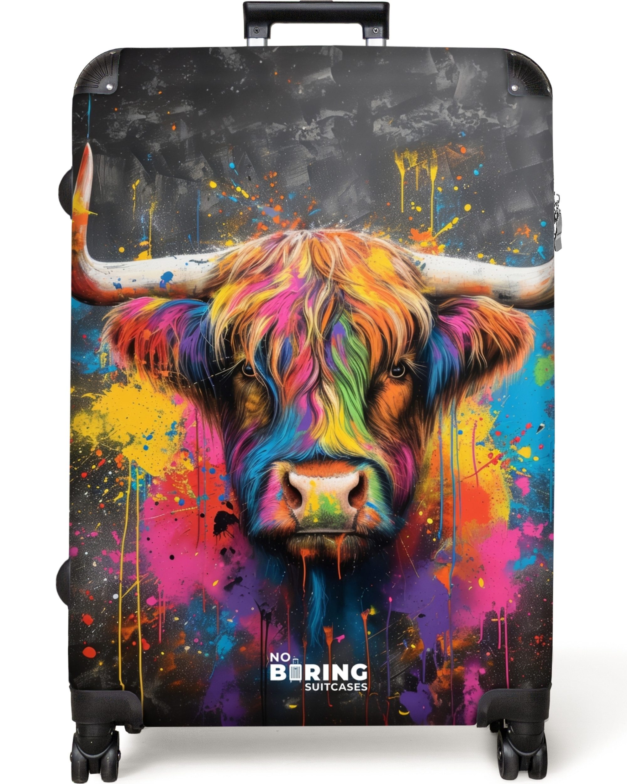 NoBoringSuitcases.com© Hartschalen-Trolley Schottische Highlander als Graff günstig online kaufen