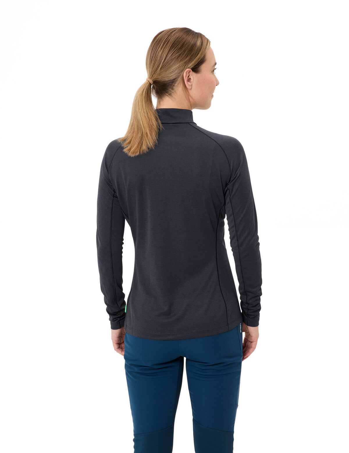 VAUDE Rundhalspullover Women's Larice Light Shirt II (1-tlg) schnelltrocknendes Langarm-Shirt für Skitouren und Biken