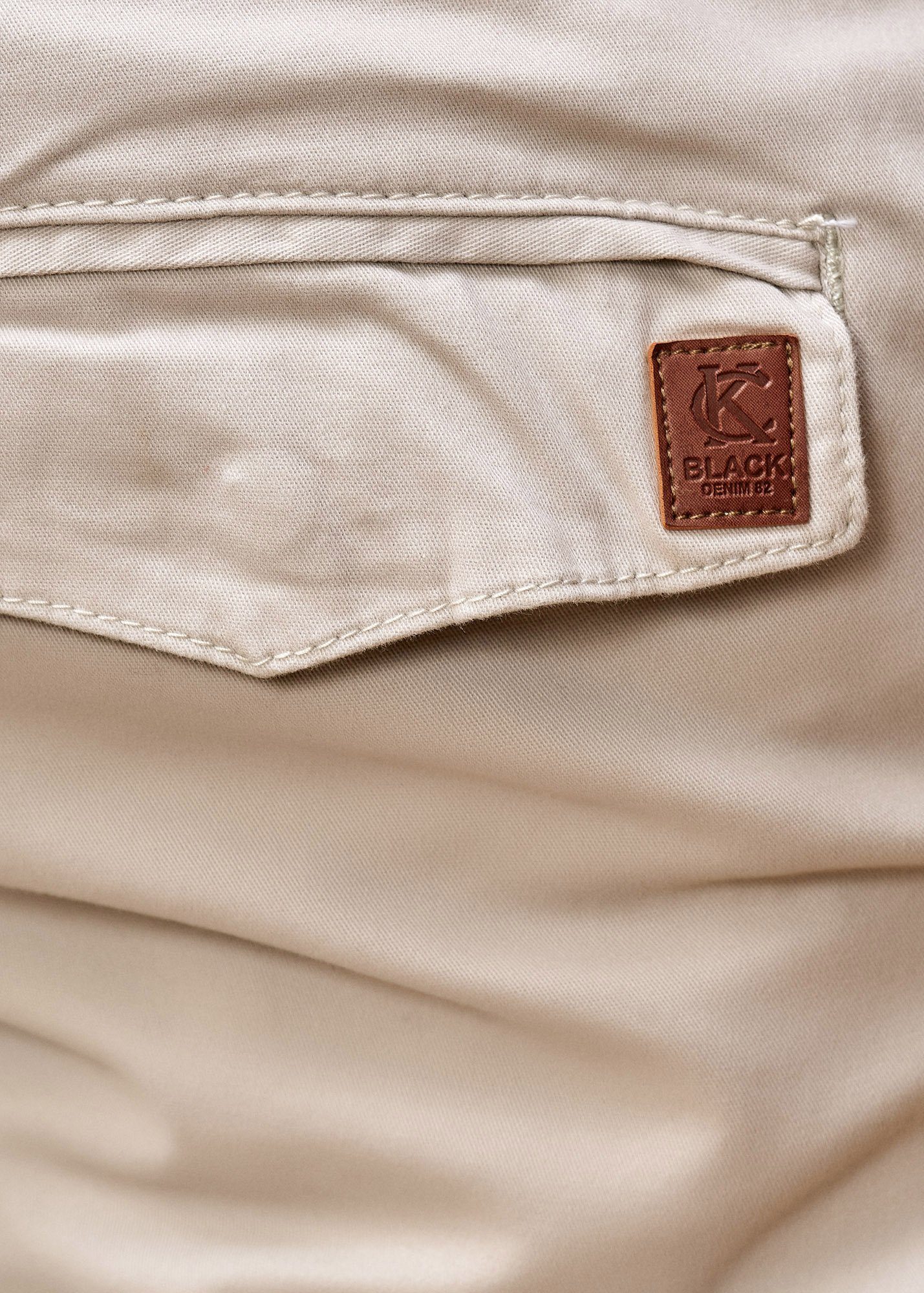 OneRedox Casual Cargohose Business Streetwear, (Chino Freizeit 1-tlg) Altweiss 3301CS Straight-Jeans