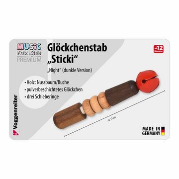 Voggenreiter Glocke Music For Kids Premium Glöckchen-Stab Sticki Night