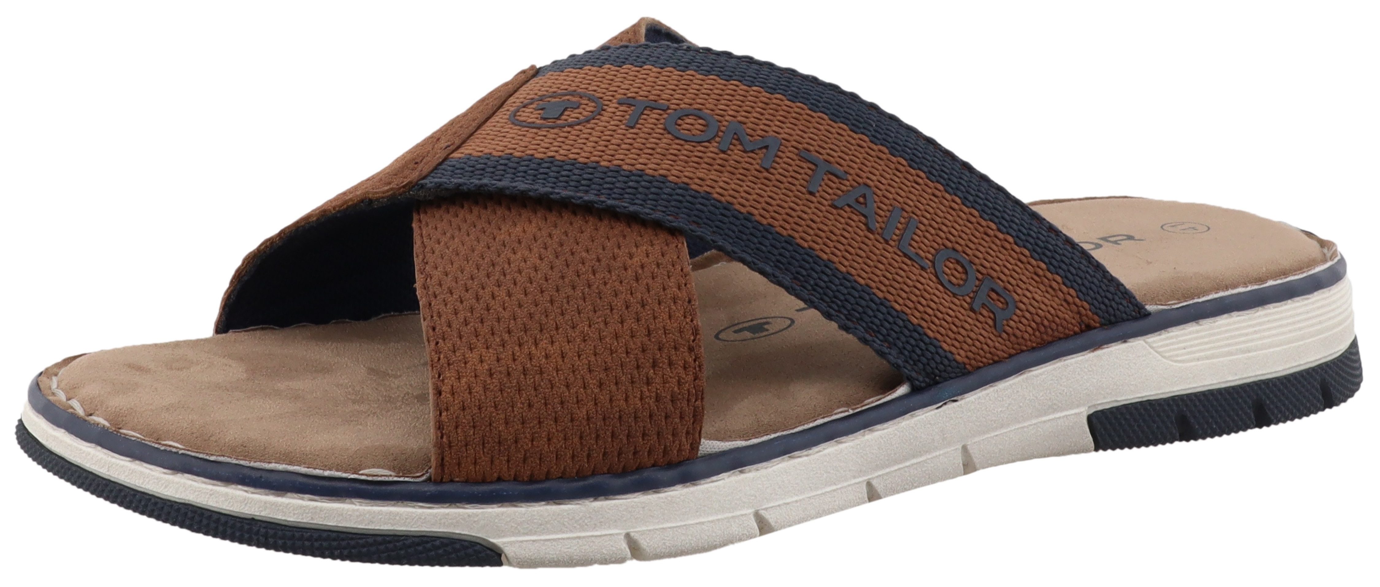 TOM TAILOR Pantolette, Sommerschuh, Schlupfschuh, Bequemschuh günstig online kaufen
