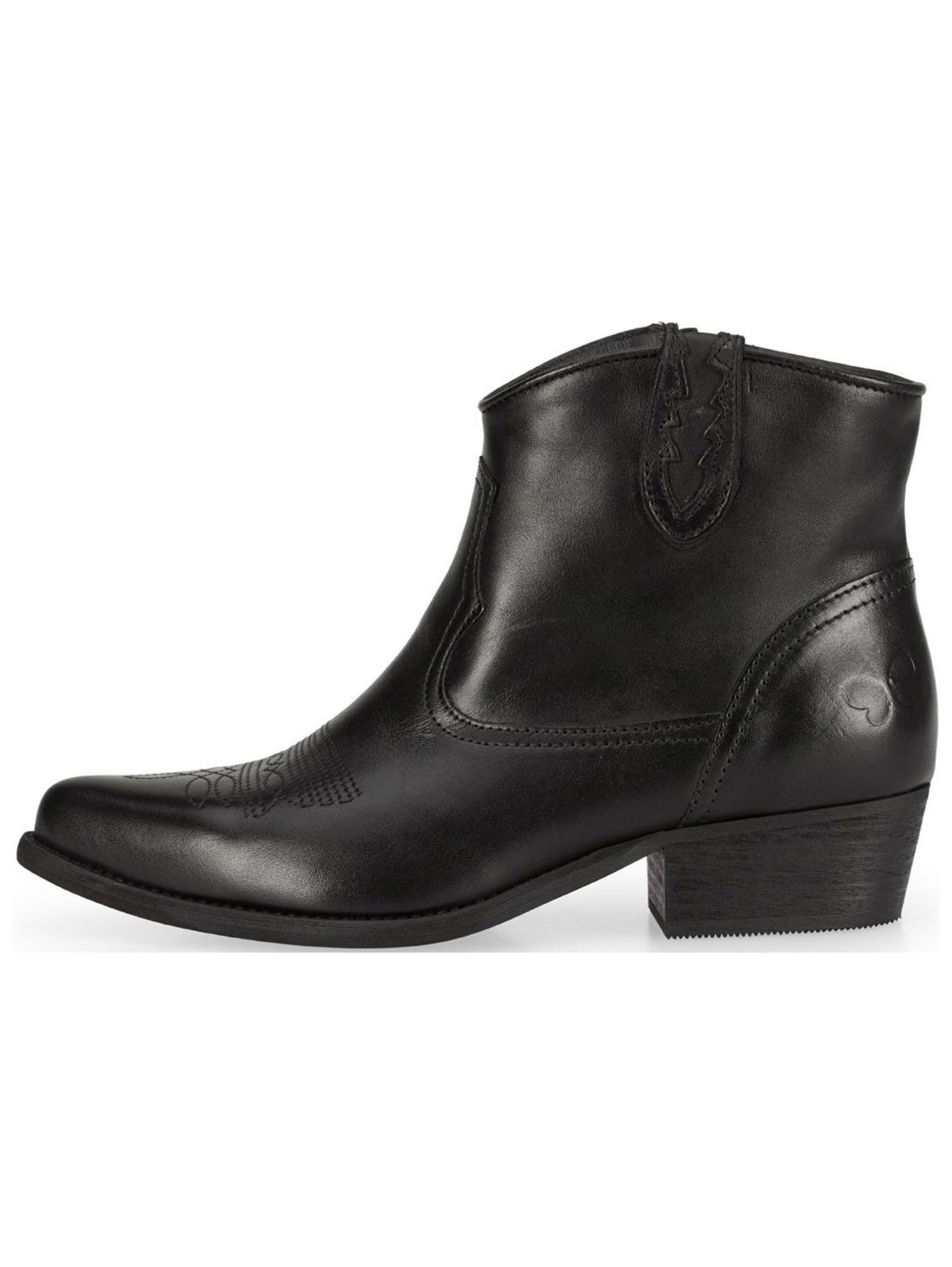 Felmini Wide Fit Stiefelette Leder Cowboy günstig online kaufen