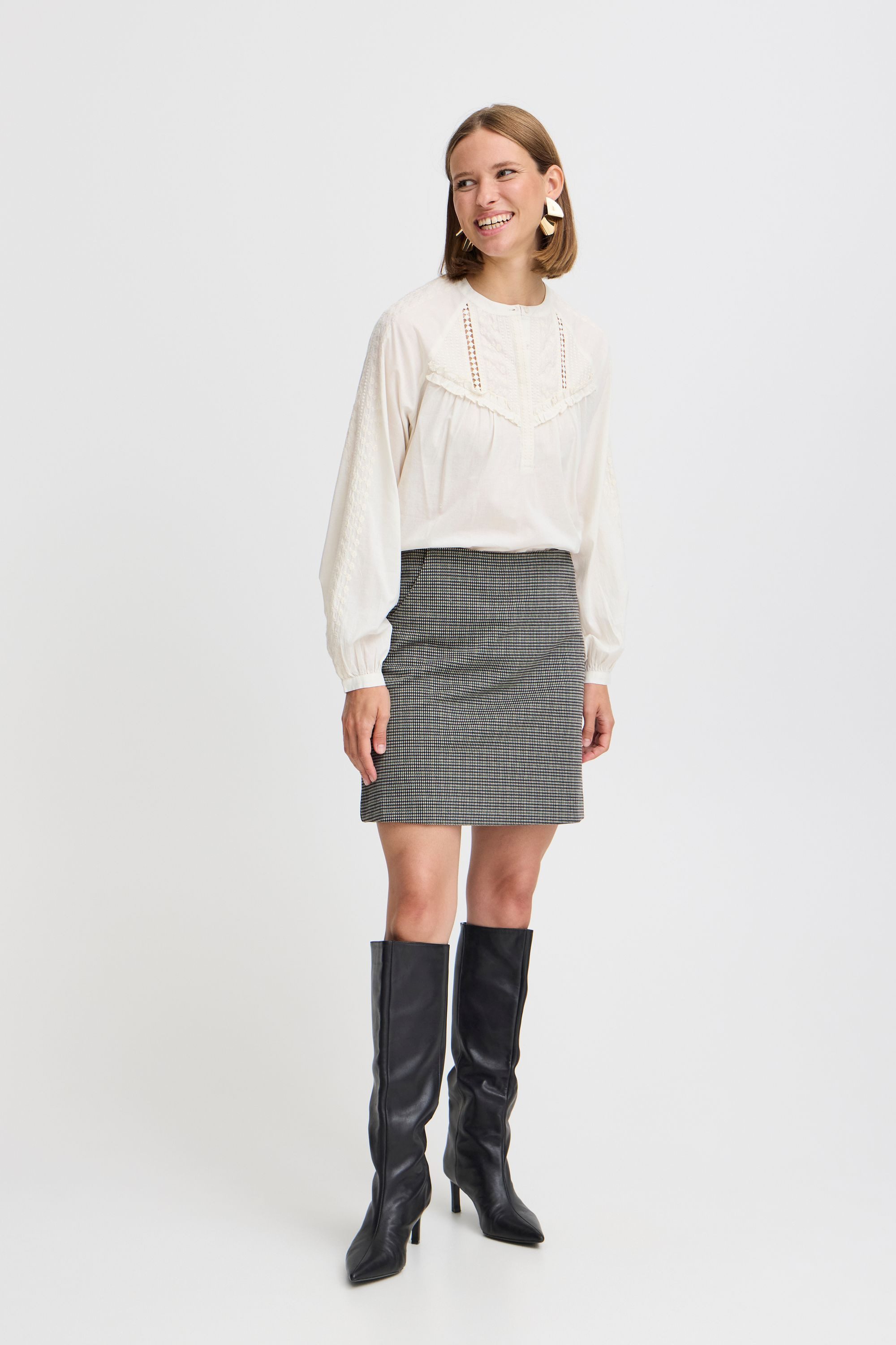 b.young Langarmbluse BYIULIA BLOUSE - schöne günstig online kaufen