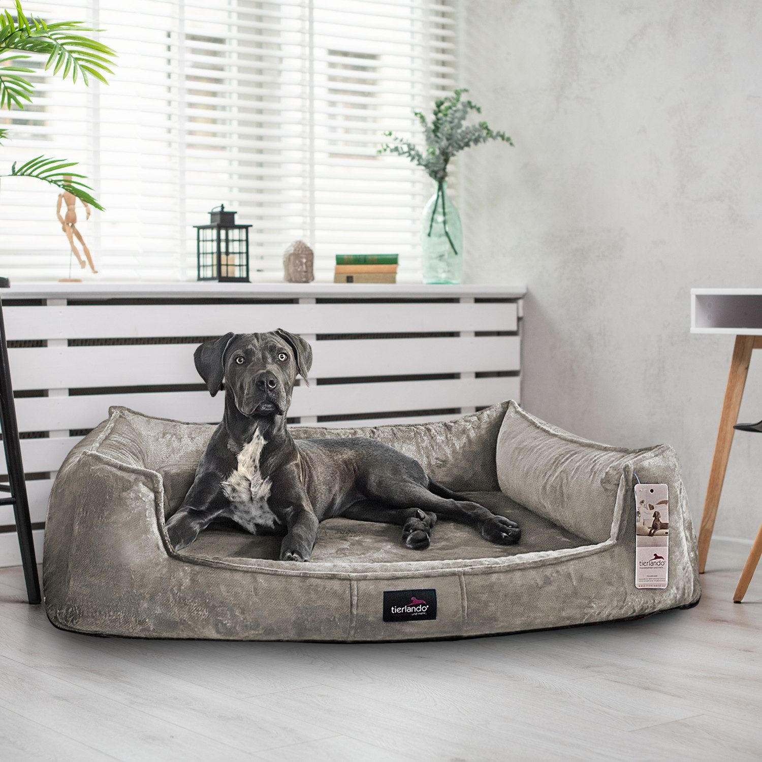 tierlando® Tierbett Orthopädisches Hundebett FRANKLIN Kuscheliger günstig online kaufen