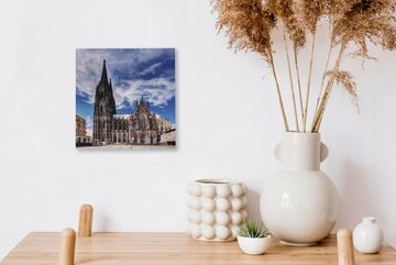OneMillionCanvasses® Leinwandbild Köln - Deutschland - Dom, (1 St), Leinwand Bilder für Wohnzimmer Schlafzimmer