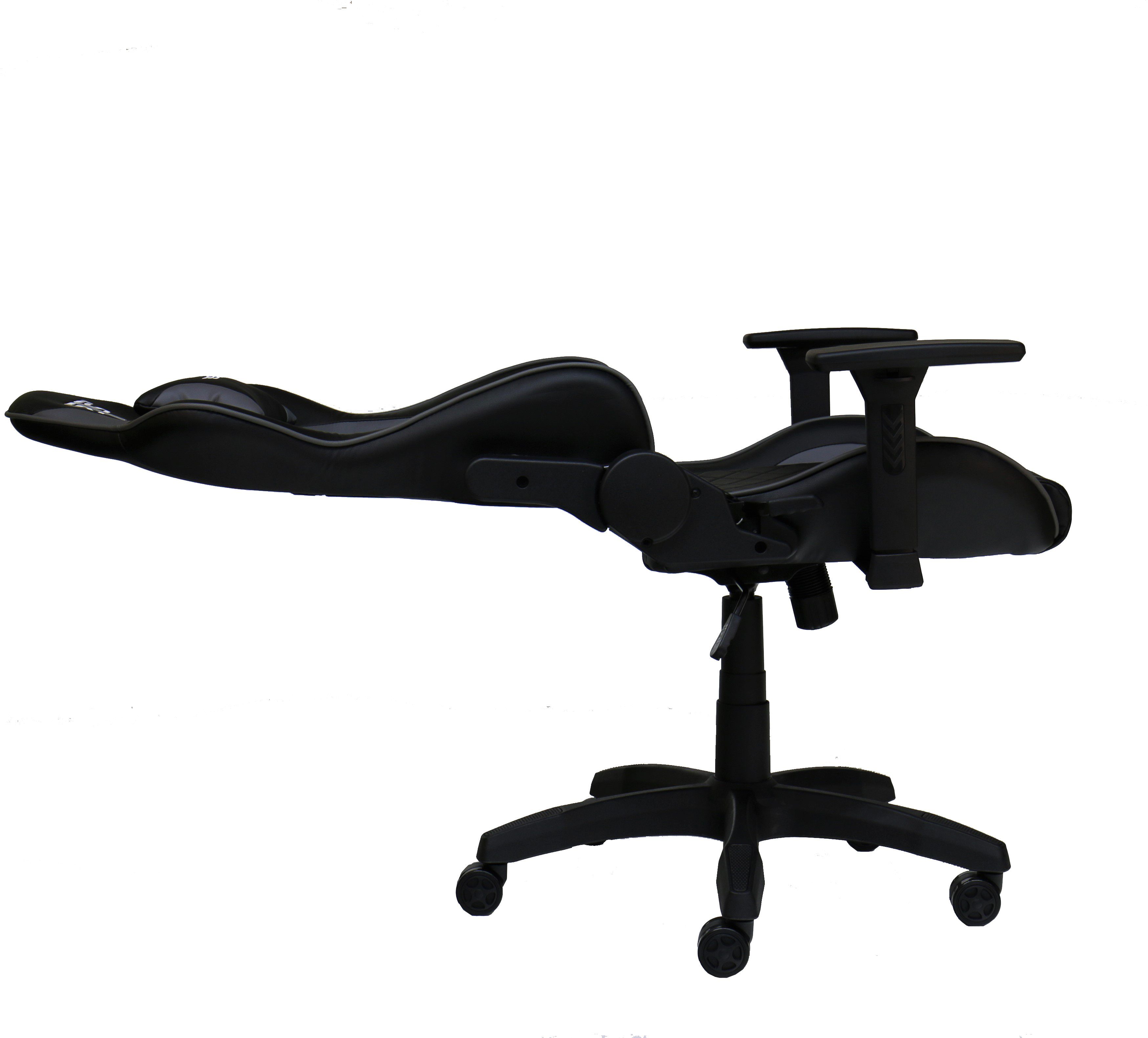 Hyrican Gaming-Stuhl Striker Gaming-Stuhl "Comander" Gamingstuhl, ergonomischer 3D-Armlehnen