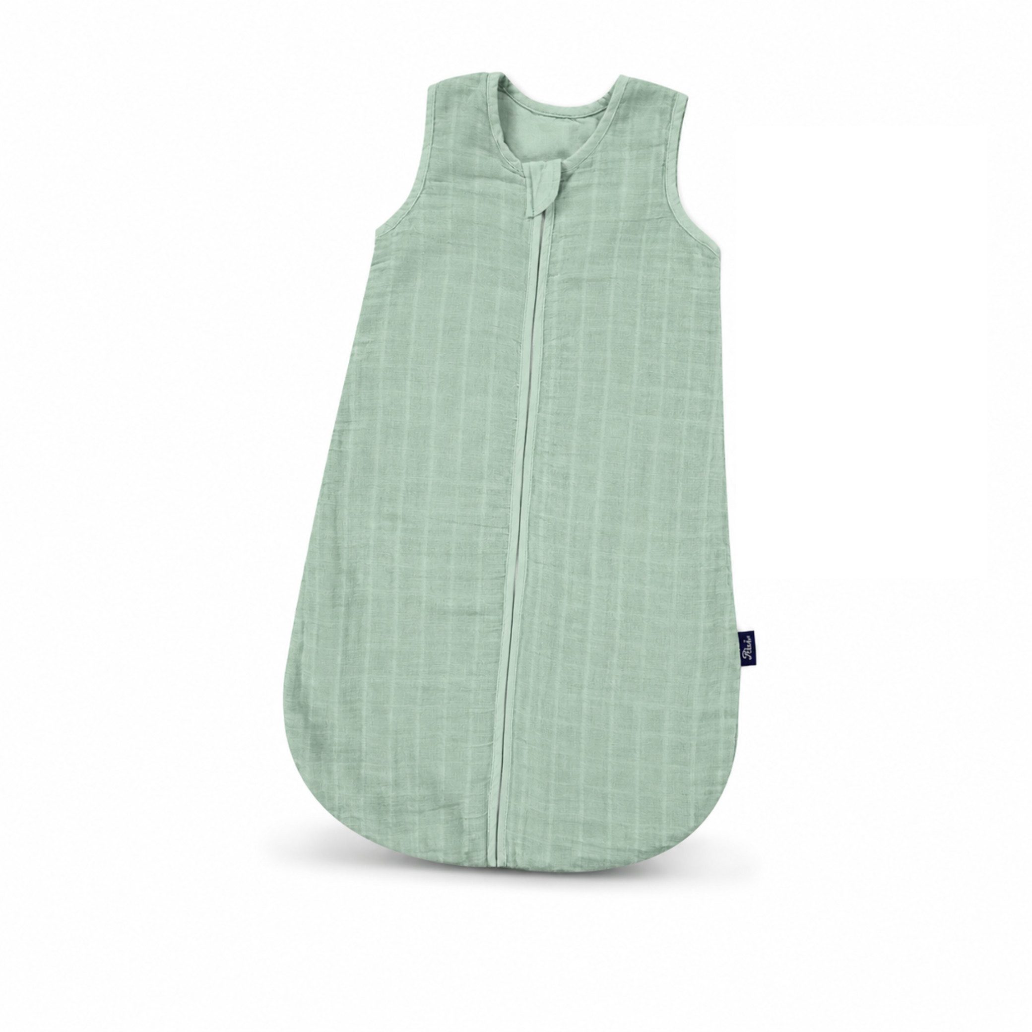 Kinderhaus Blaubaer Babyschlafsack Mull-Schlafsack TOP, atmungsaktives Material aus 100% Baumwolle, Verdeckter Reißverschluss