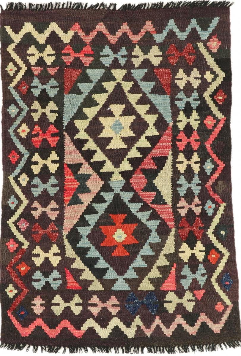 Orientteppich Kelim Afghan Heritage Handgewebter 3 Moderner Höhe: mm Nain Trading, 80x116 Orientteppich, rechteckig