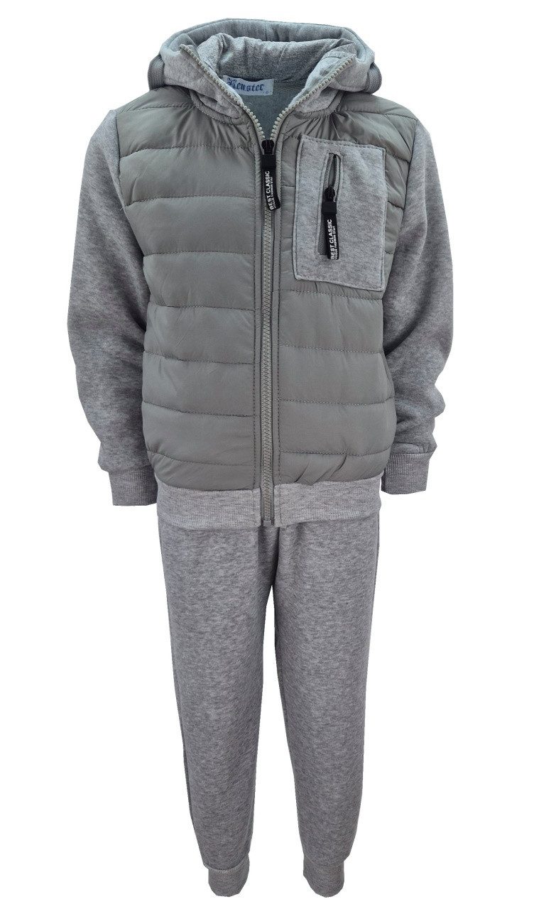 Fashion Boy Sweatanzug warmer Jogginganzug Freizeitanzug Kinder Hausanzug JF122e