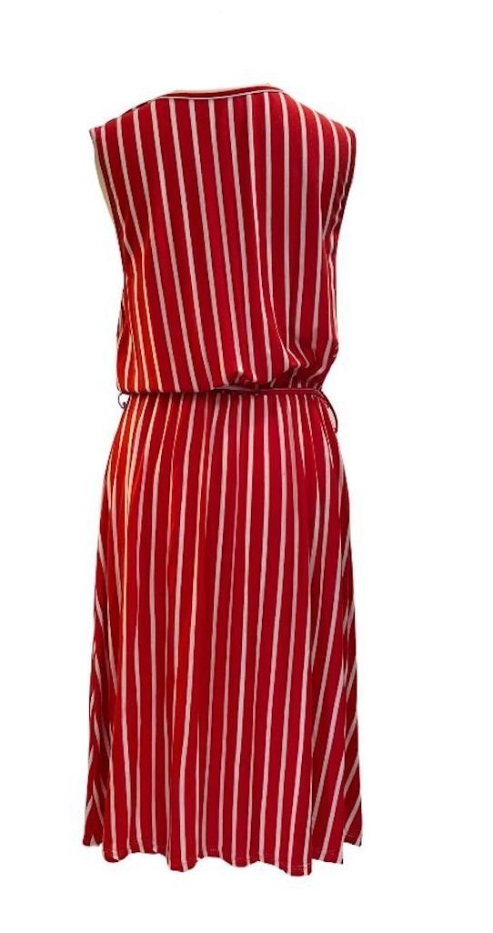 BZNA Sommerkleid Viskose Kleid gestreift