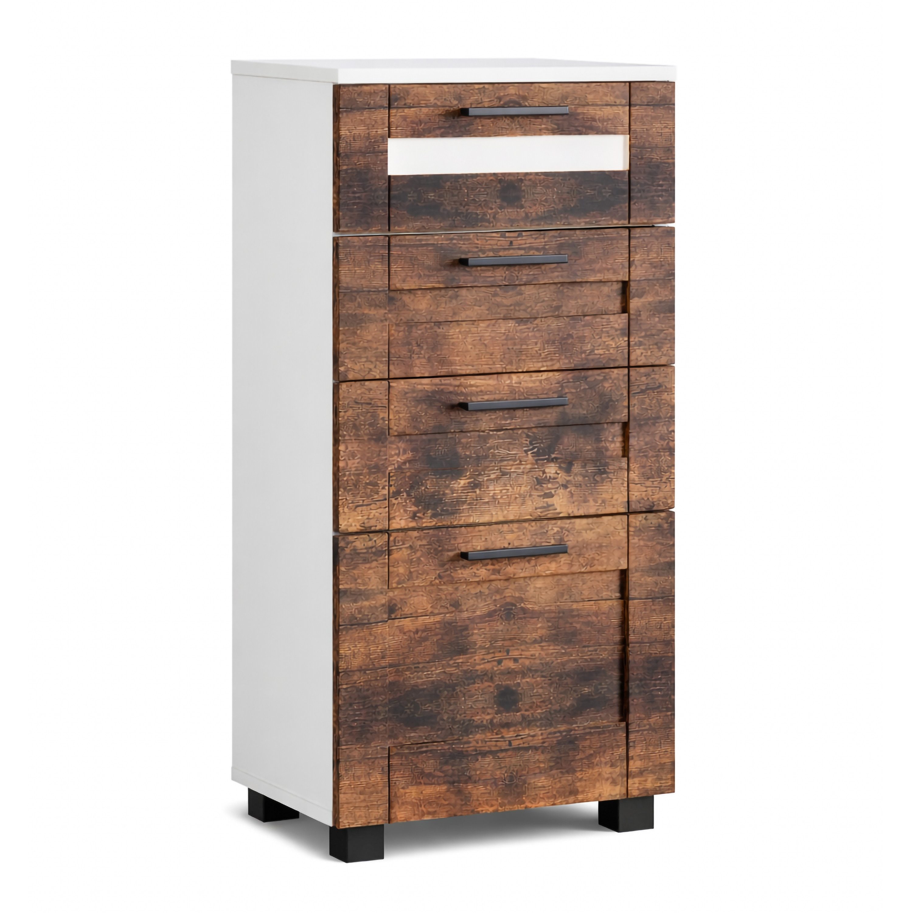 VCM Midischrank Badschrank Nilari H. 76 x B. 38 x T. 28 cm