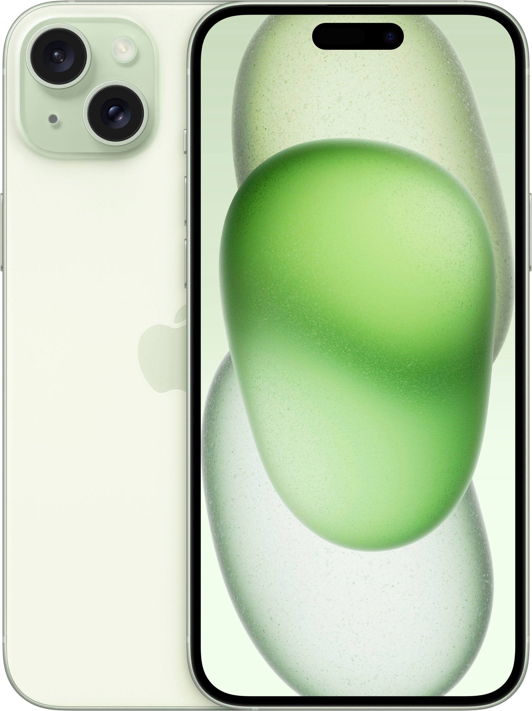 Apple iPhone 15 Plus Smartphone (17 cm/6,7 Zoll, 256 GB Speicherplatz, 48 MP Kamera)