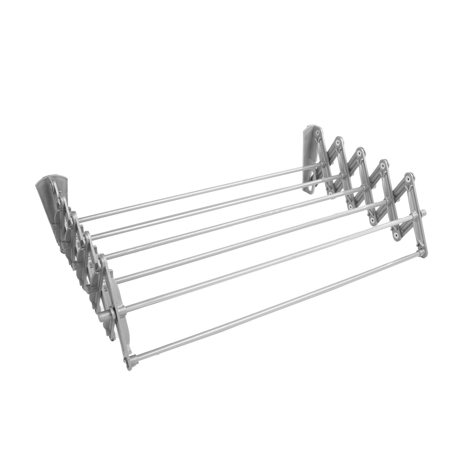 ABJ Wandwäschetrockner, Wandmontierter Wäschetrockner grau