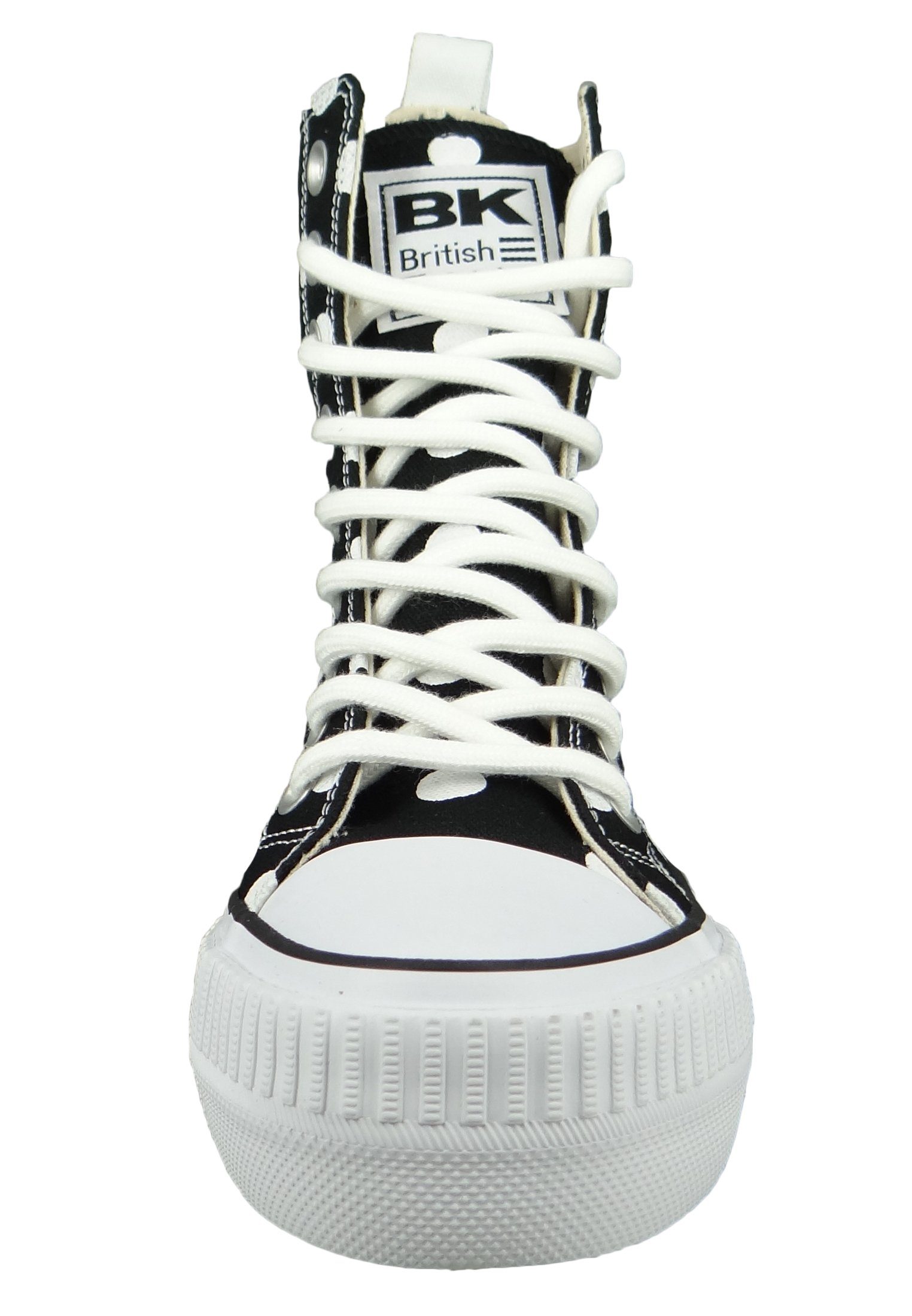 British Knights B49-3704 01 Black/White/Heart Sneaker