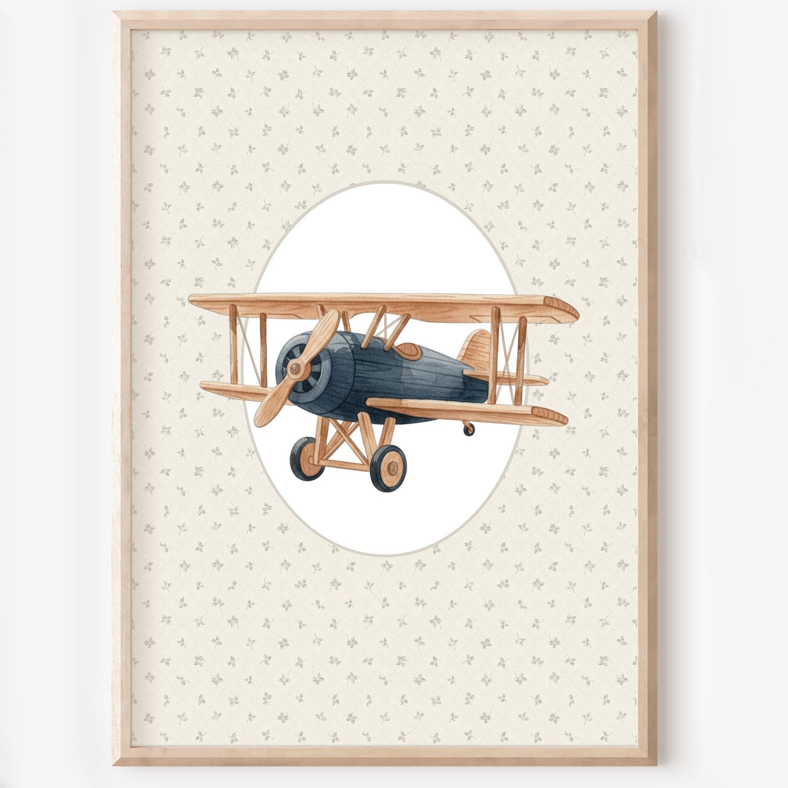 homestyle-accessoires Poster Kinderzimmer Bilderwand 6erSet Bilderset Babyzimmer TEDDYBÄR, - Ohne Bilderrahmen - Sorgfältige & sichere Verpackung