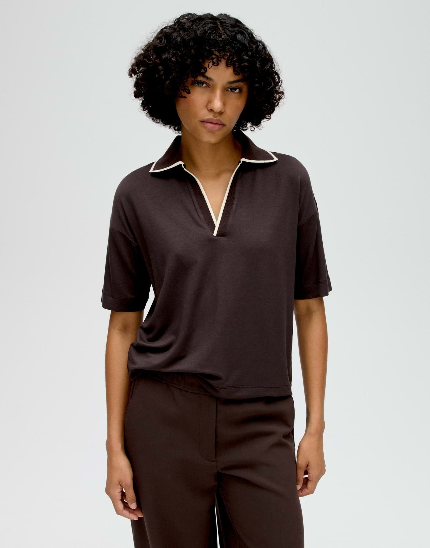 OPUS Poloshirt SOFFICE im College Stil