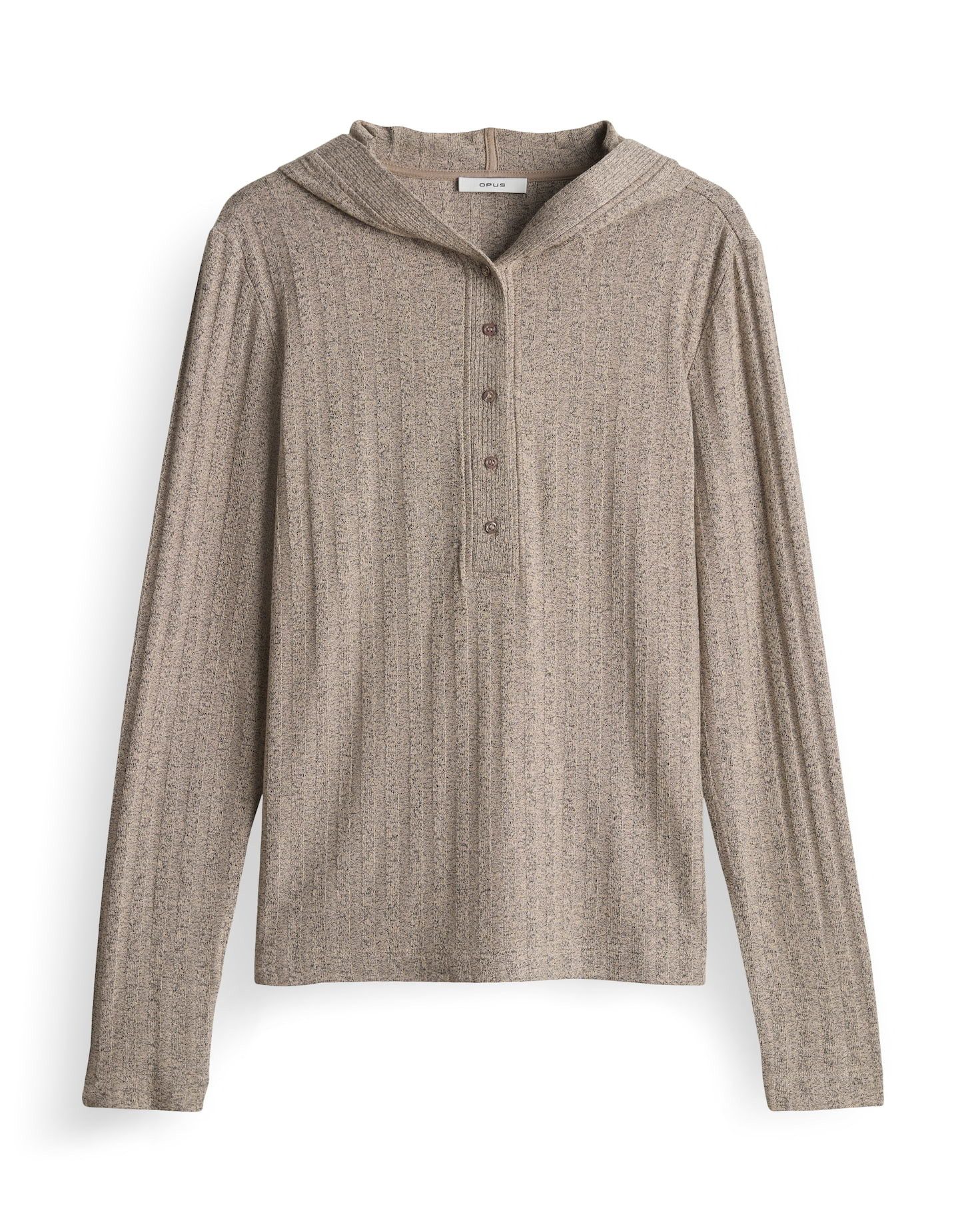 OPUS Kapuzenshirt SIPUZA in Mélange Optik günstig online kaufen
