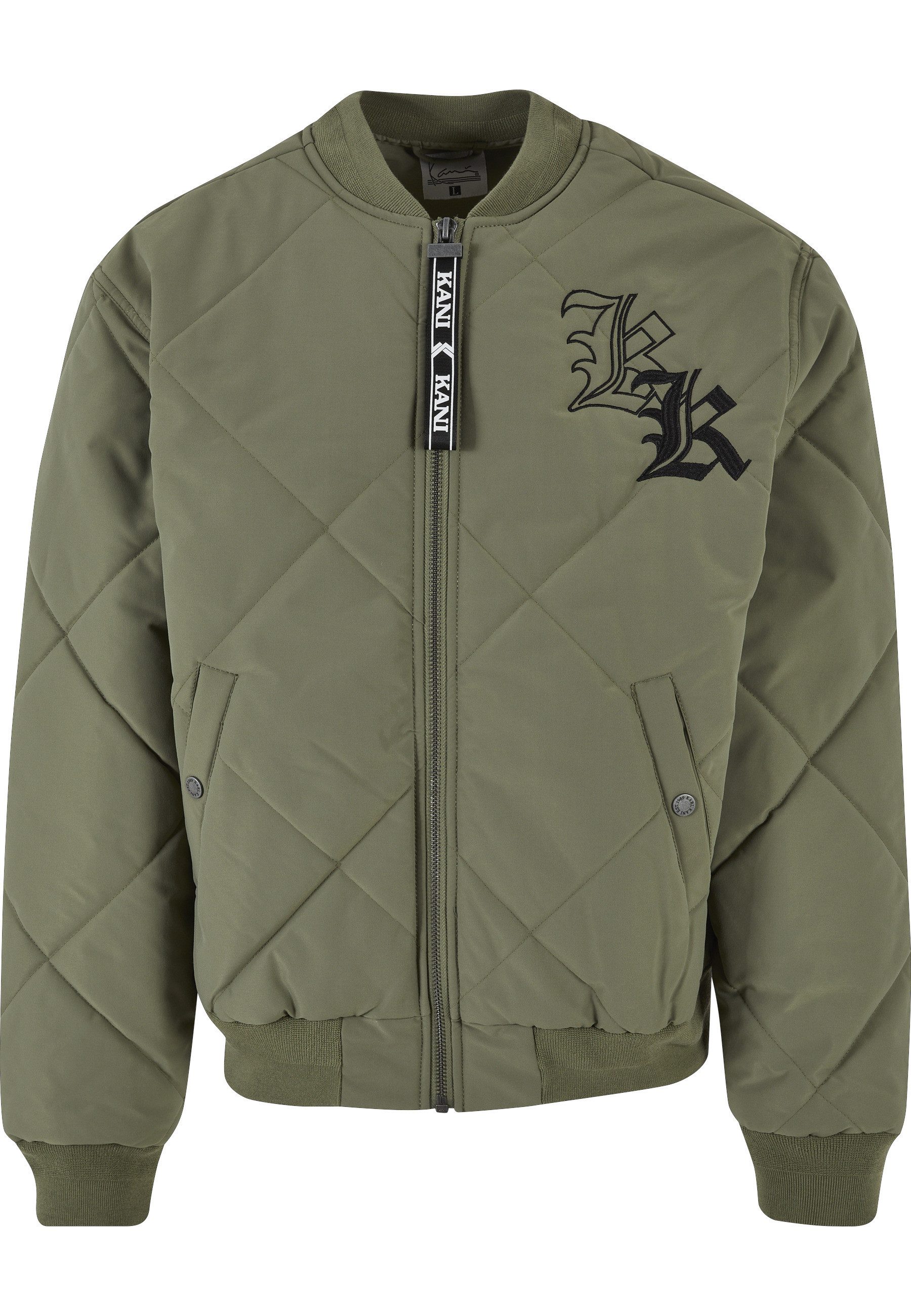 Karl Kani Bomberjacke Karl Kani Herren KM224-021-1 KK OG Old English Quilted Bomber (1-St)