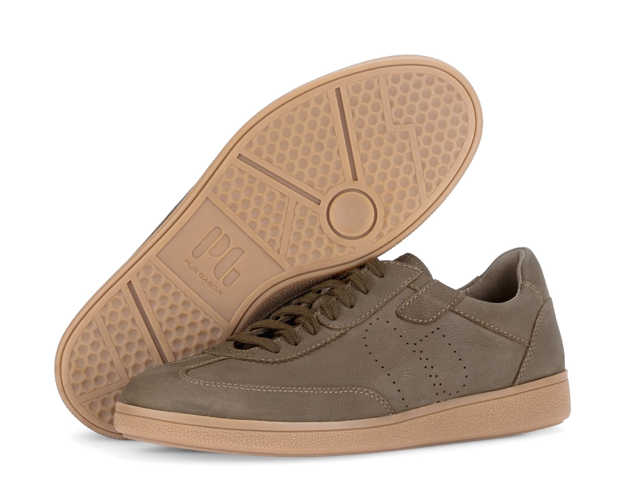 Pius Gabor Sneaker, Freizeitschuh, Halbschuh, Schnürer mit Lochmuster, Weit günstig online kaufen