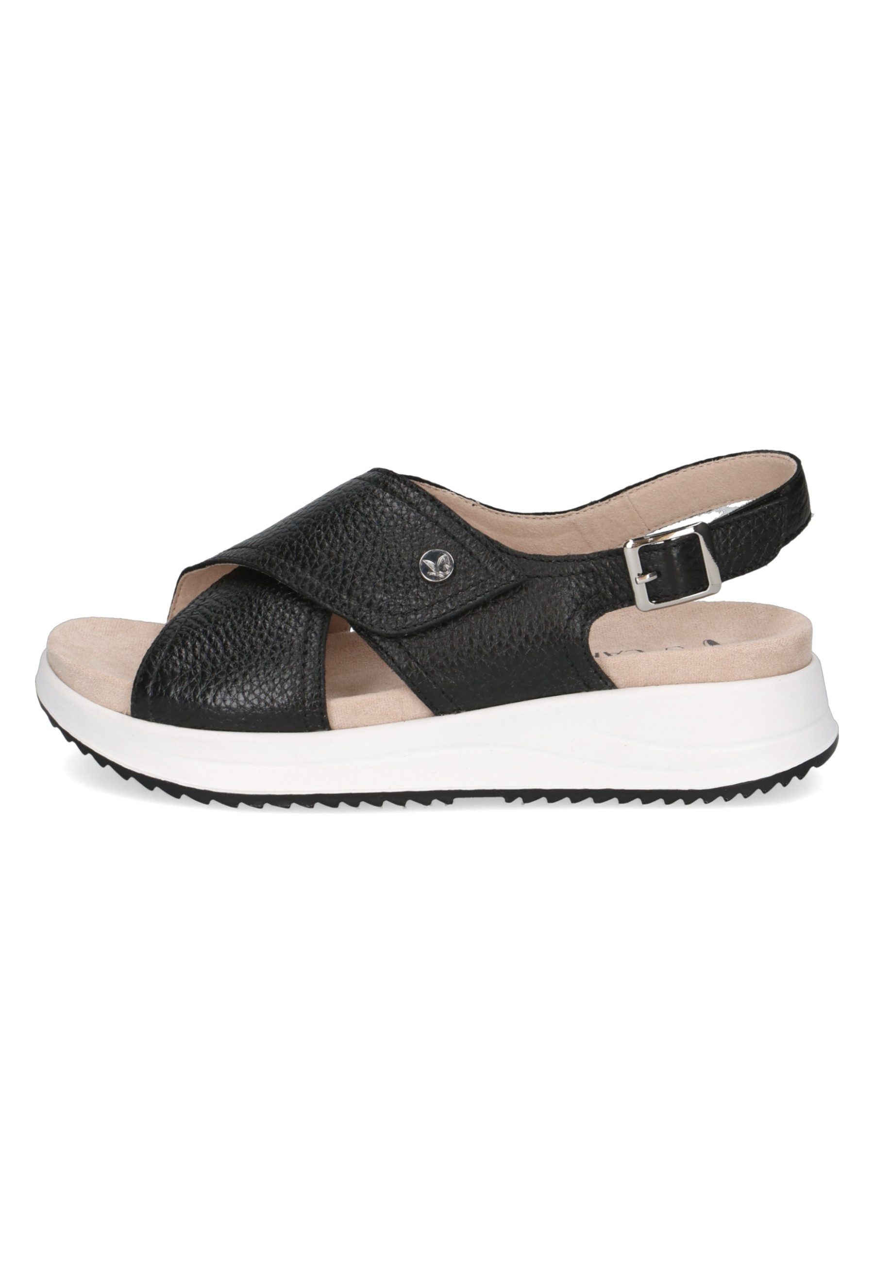 Caprice 9-28707-46 003 Black Deer Sandale