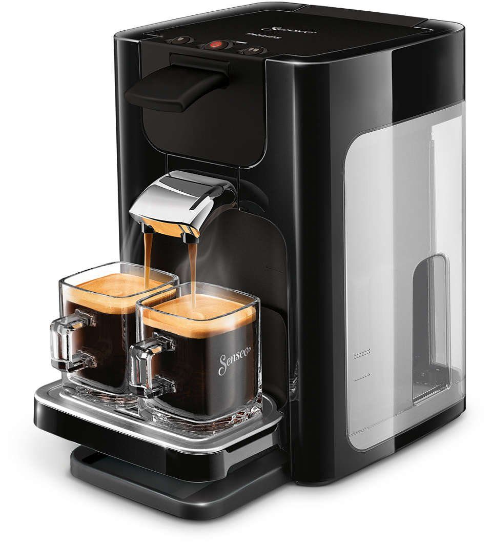 Philips Filterkaffeemaschine Quadrante HD7865/60 Kaffeepadmaschine für 2  Tassen 1,2L Boost-Technologie