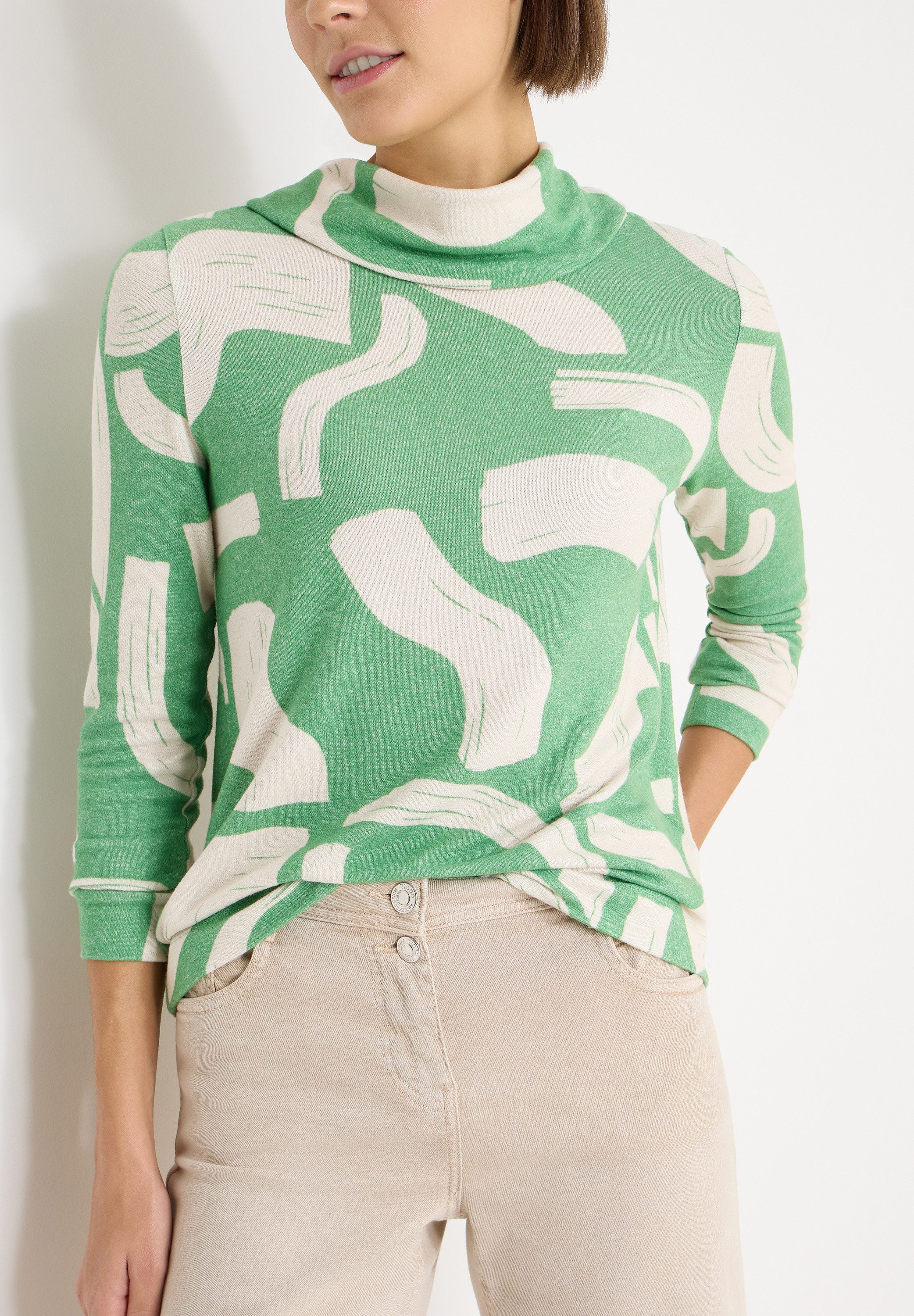 CECIL Sweater mit grafischem Muster günstig online kaufen