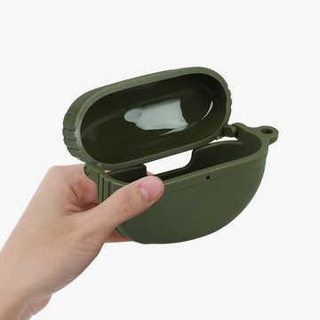 kwmobile Kopfhörer-Schutzhülle Hülle für Sony WF-1000XM5, Softcover Schutzhülle Etui Case Cover Kopfhörer TPU-Silikon