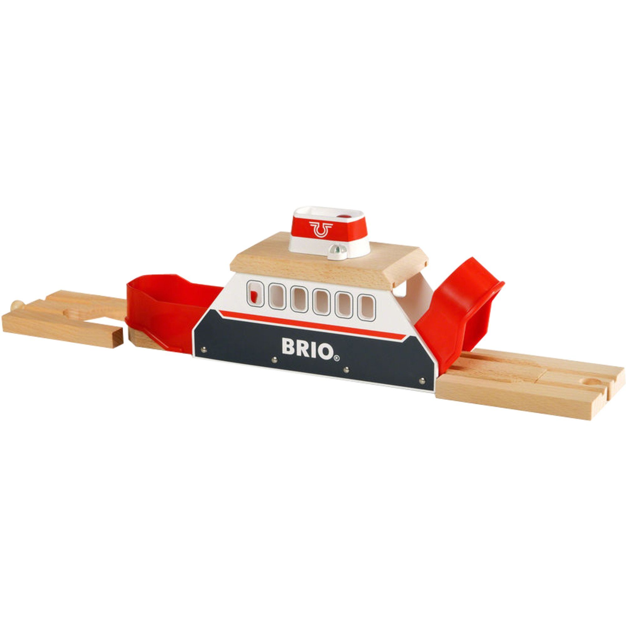 BRIO® Spielzeugeisenbahn-Set BRIO World World Light & Sound Fähre
