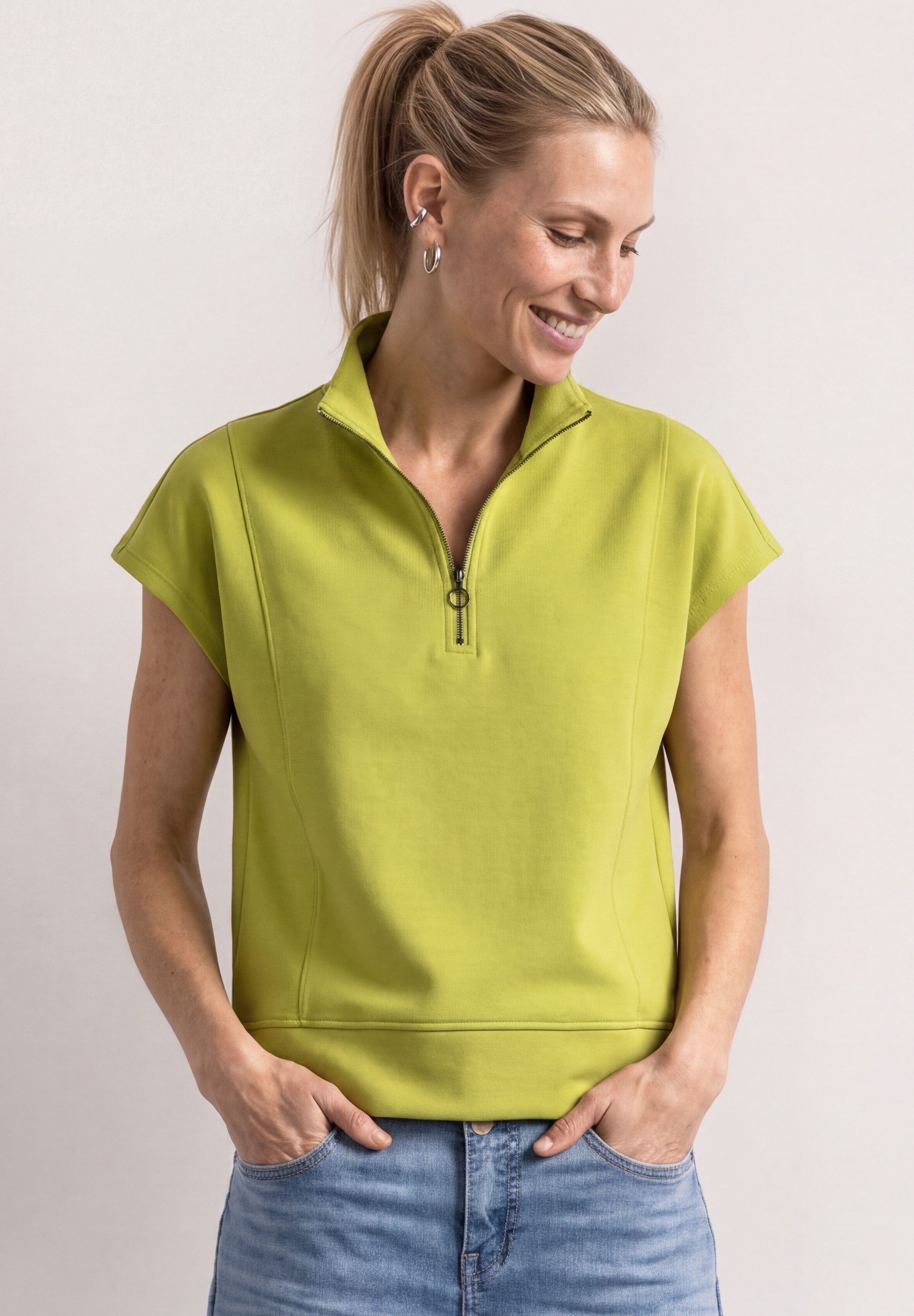 STREET ONE Tanktop in Unifarbe