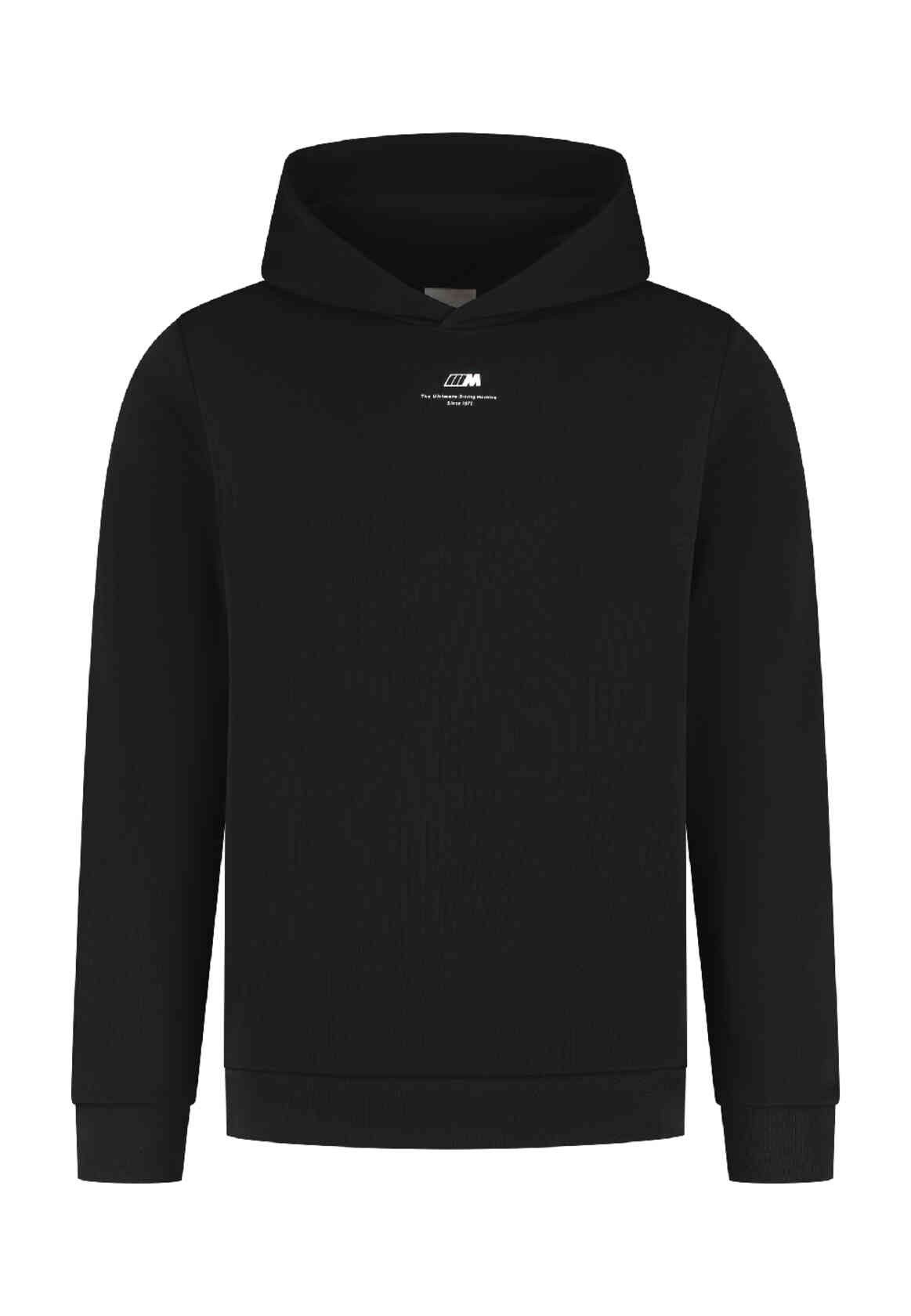 BMW Kapuzenpullover BMW M Hoodie schwarz Unisex Kapuzenpullover Bio-Baumwolle Motorsport