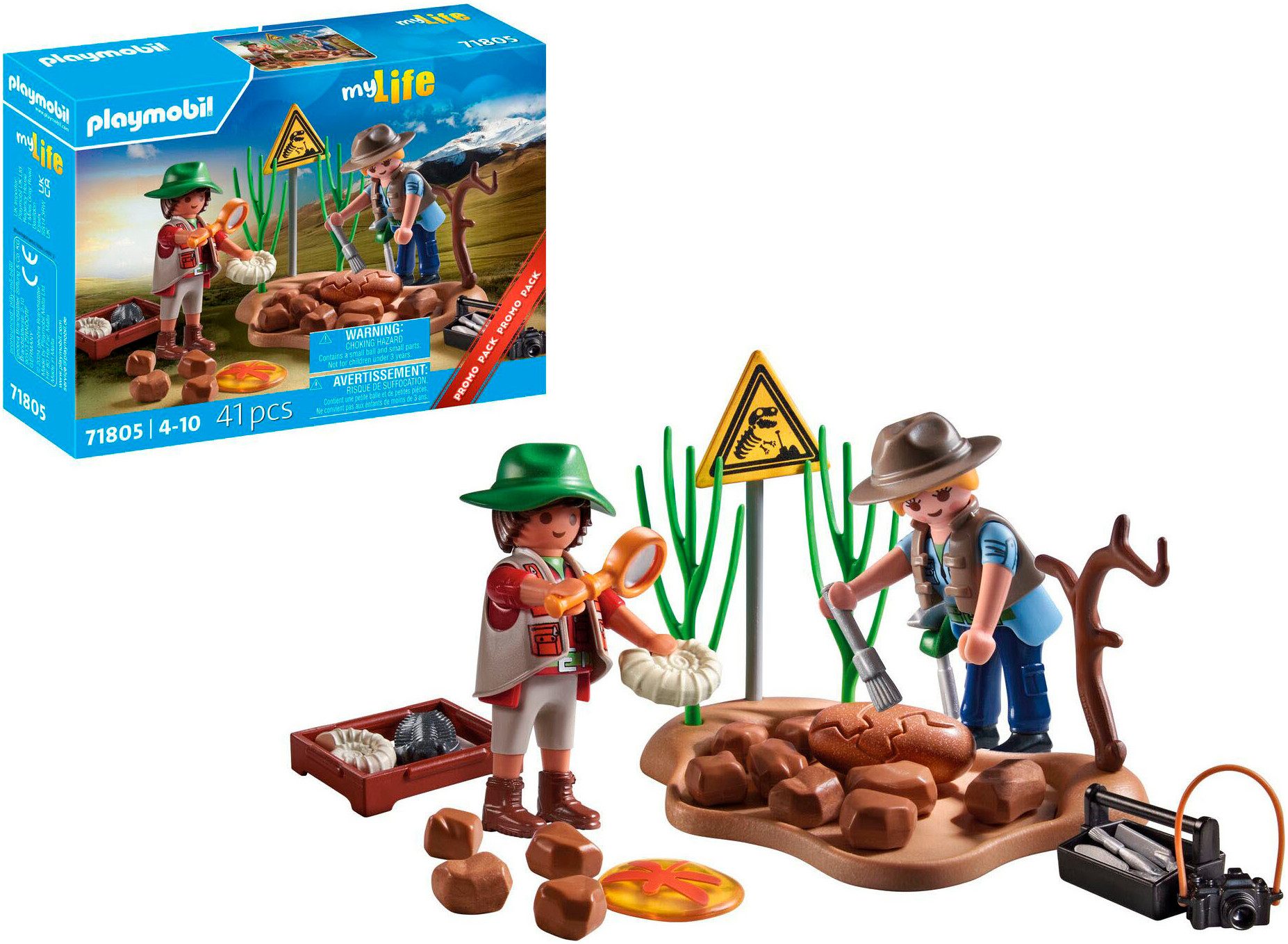 Playmobil® Urzeit-Schatzsuche (71805), Playmobil Wild Life Konstruktions-Sp günstig online kaufen