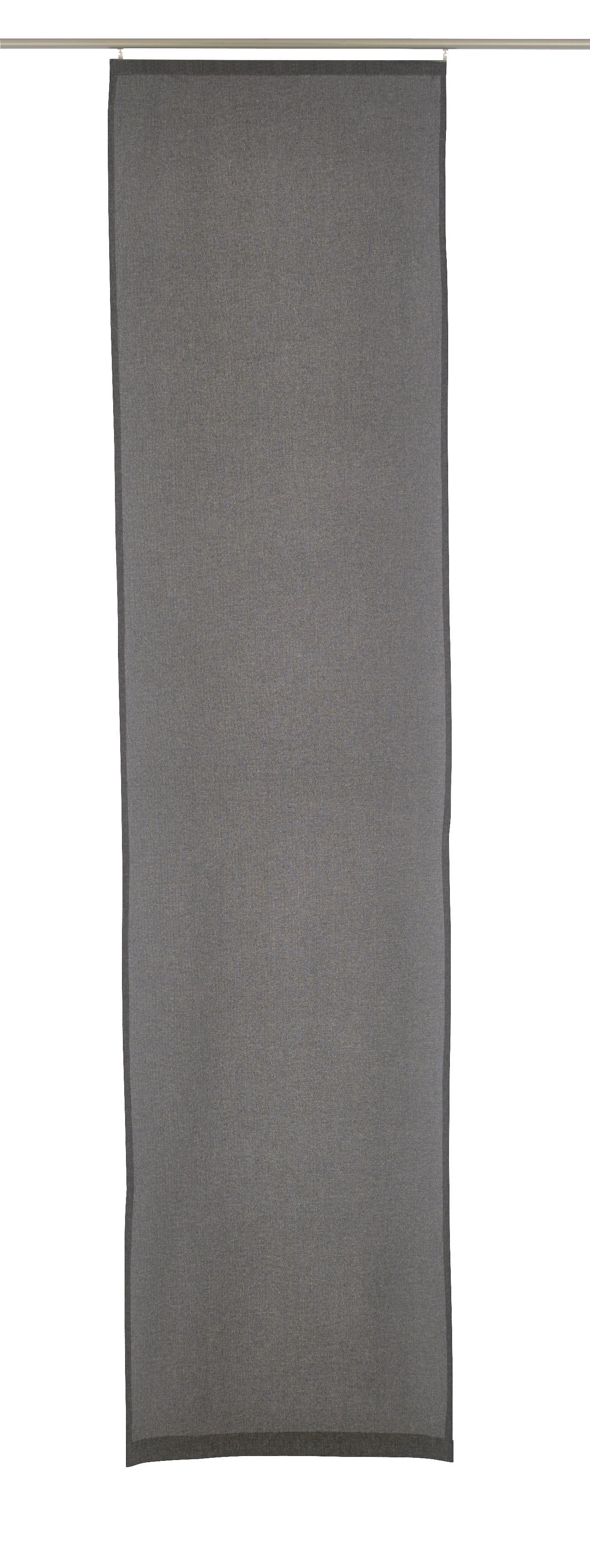 ELBERSDRUCKE Schiebegardine LINO (1 St), Klettband, blickdicht