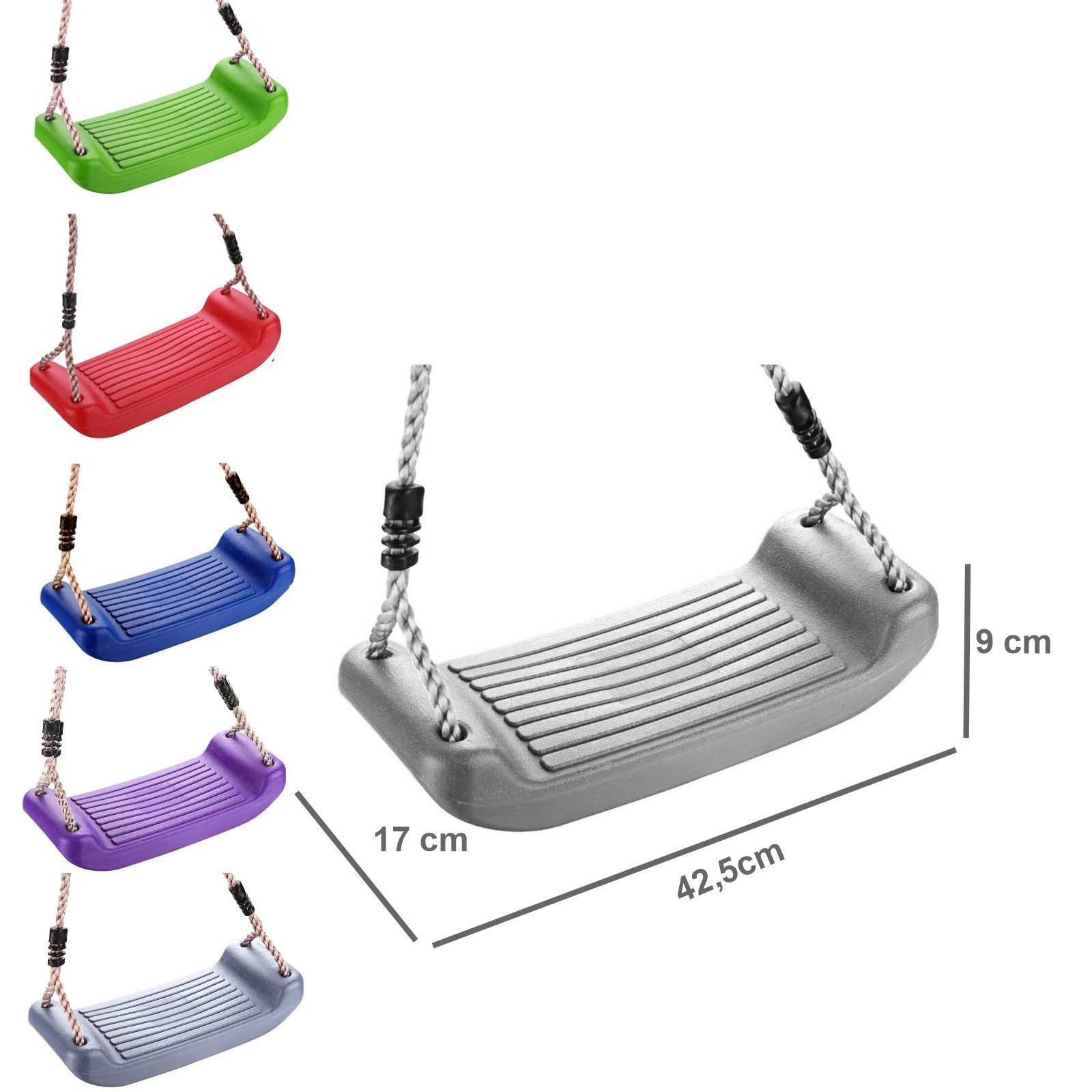 Loggyland Einzelschaukel Robuster Schaukelsitz aus Kunststoff, (lässt sich günstig online kaufen