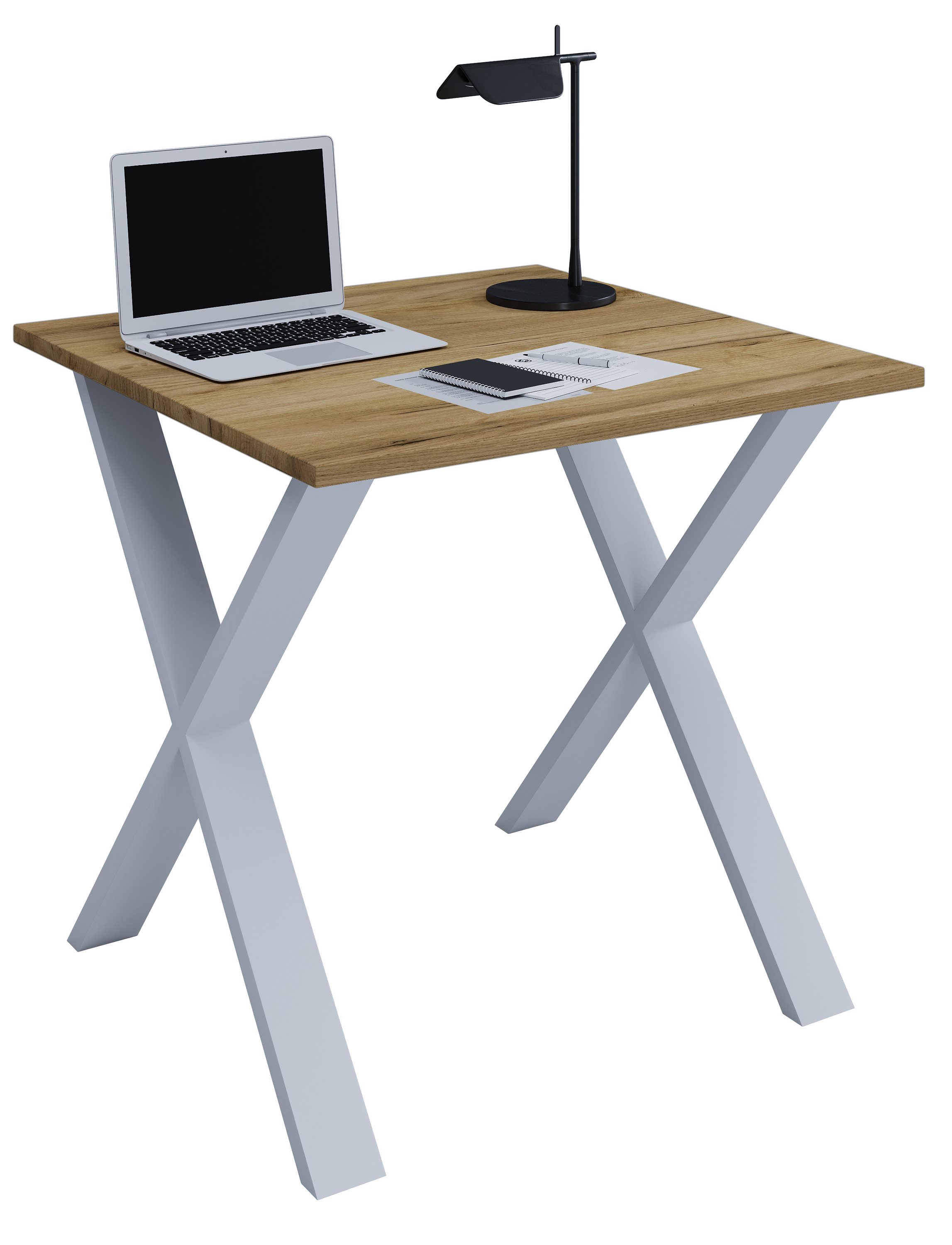 Schreibtisch Schreibtisch Bürotisch Computertisch 80x80 Lona X