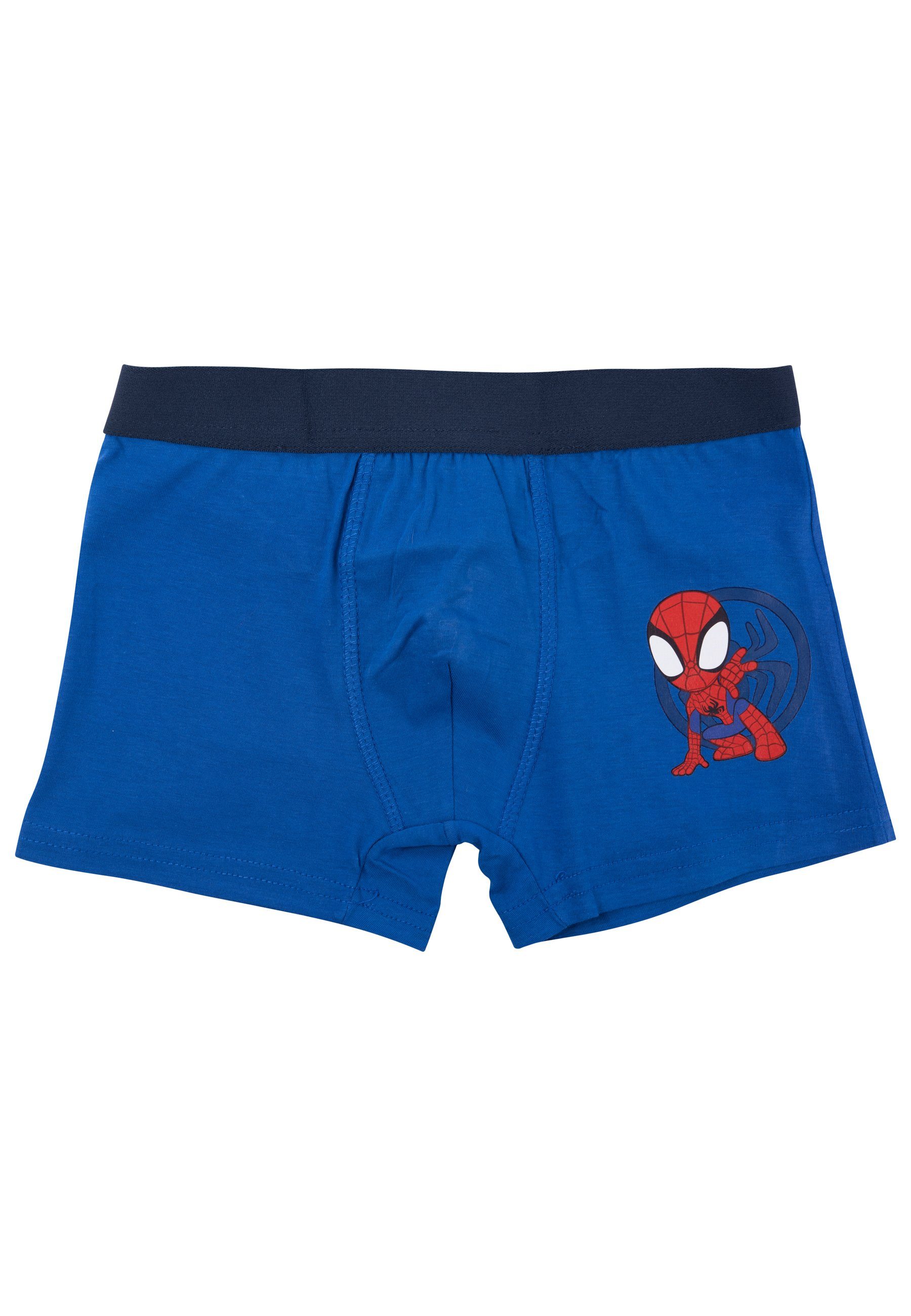 United Boxershorts Labels® 2er Boxershorts Pack Spiderman Marvel