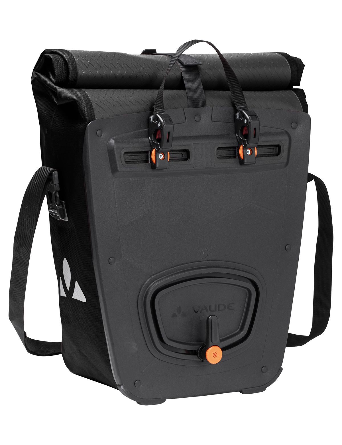 VAUDE Fahrradtasche Aqua Back (rec), wasserdicht, mit Organizer-Innentasche, 48 Liter Volumen