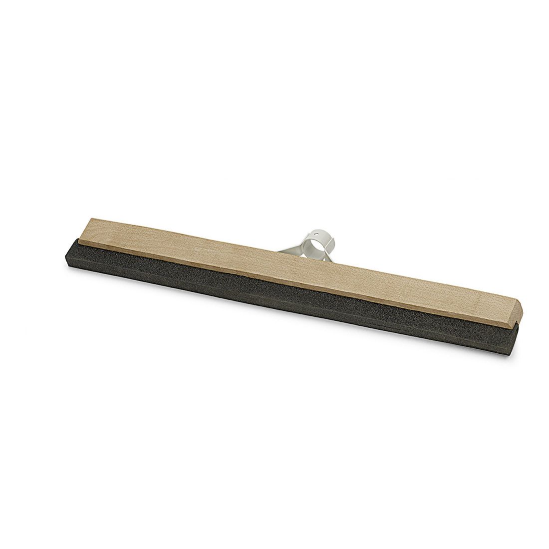 Nölle Wasserabzieher Wasserschieber Holz 50 cm 1 Stück, (Reinigungsset, Holzrahmen, Gummilippe, Metallstielhalter), Abzieher Bodenwischer Wasserschieber Holzstiel Metallhalter 50cm
