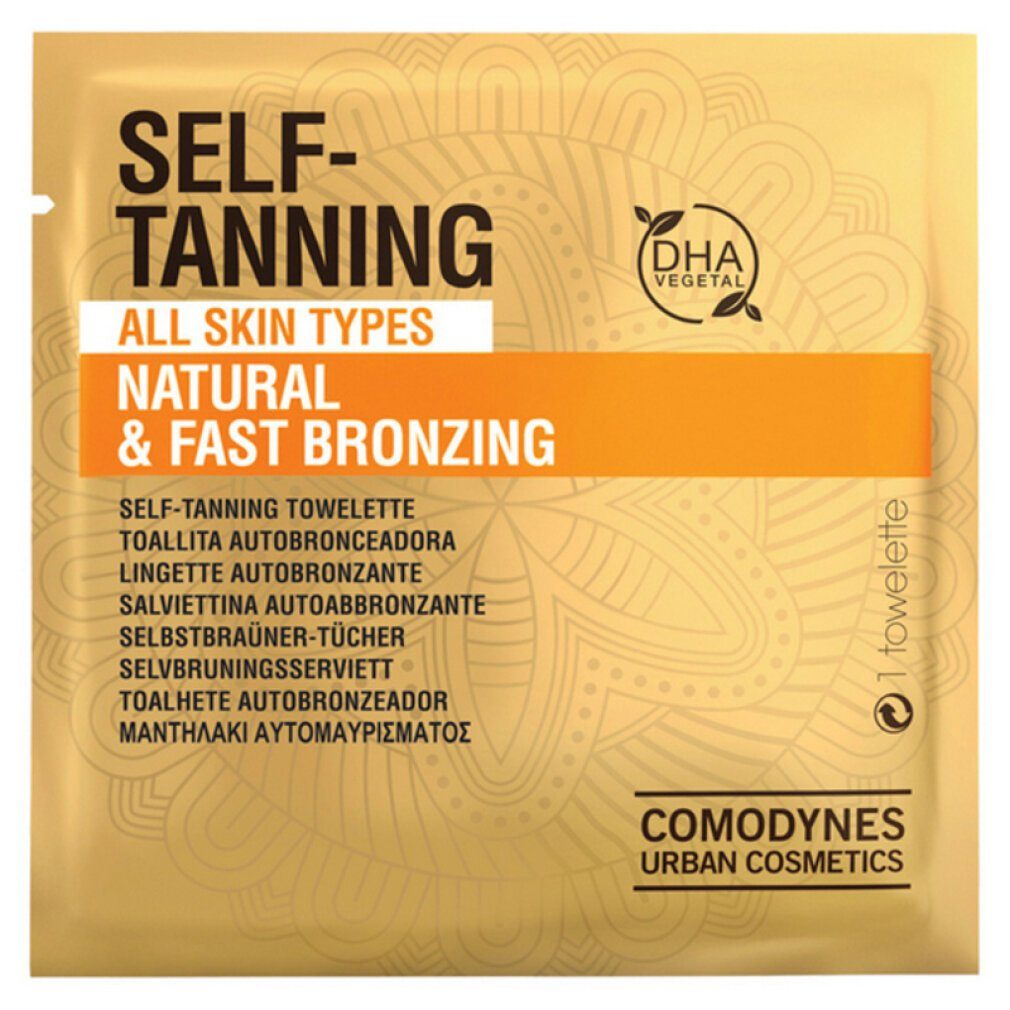 8 uds bronzing Körperpflegemittel natural Comodynes fast SELF-TANNING &