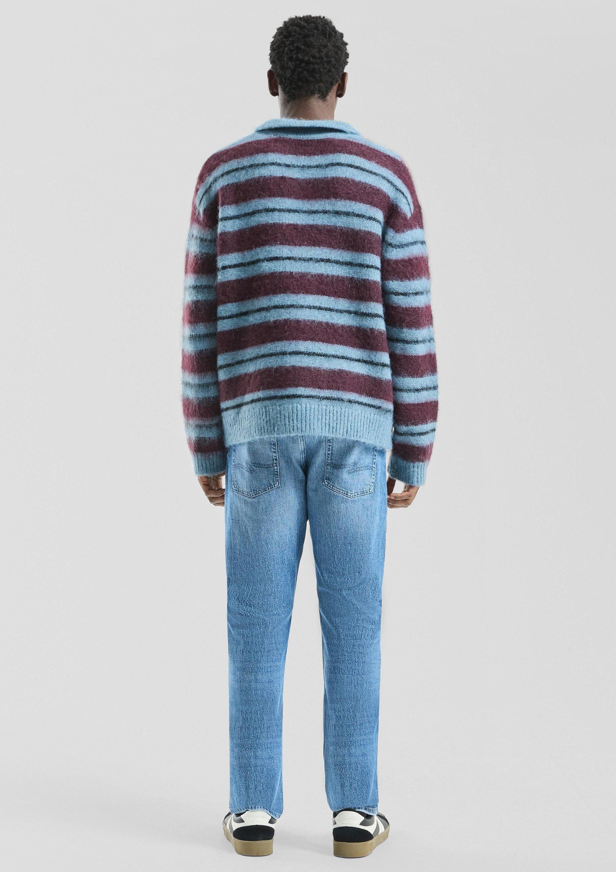 QS Longpullover Strickpullover Strickpullover mit Flauschgarn