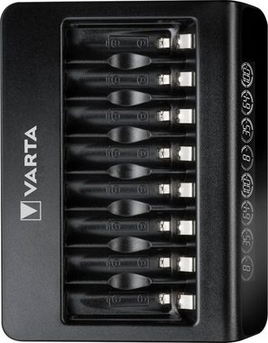 VARTA »VARTA LCD Multi Charger+ für 8 AA/AAA Akkus mit Einzelschachtladun« Akku-Ladestation