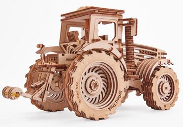 Selva Technik 3D-Puzzle WOOD TRICK Traktor, 401 Bauteile, Puzzleteile