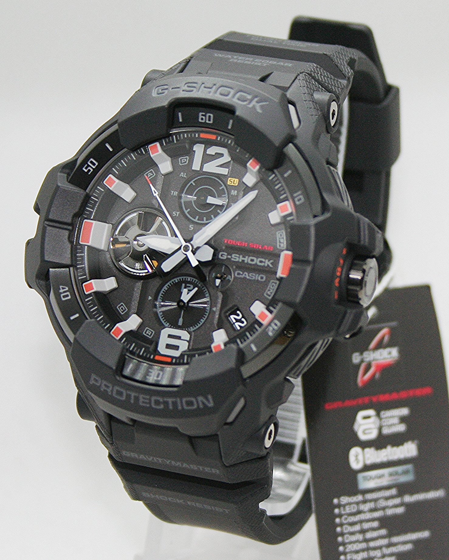 CASIO G-SHOCK Quarzuhr CASIO G-Shock Herren Gravitymaster GR-B300EC-1AER Bl günstig online kaufen